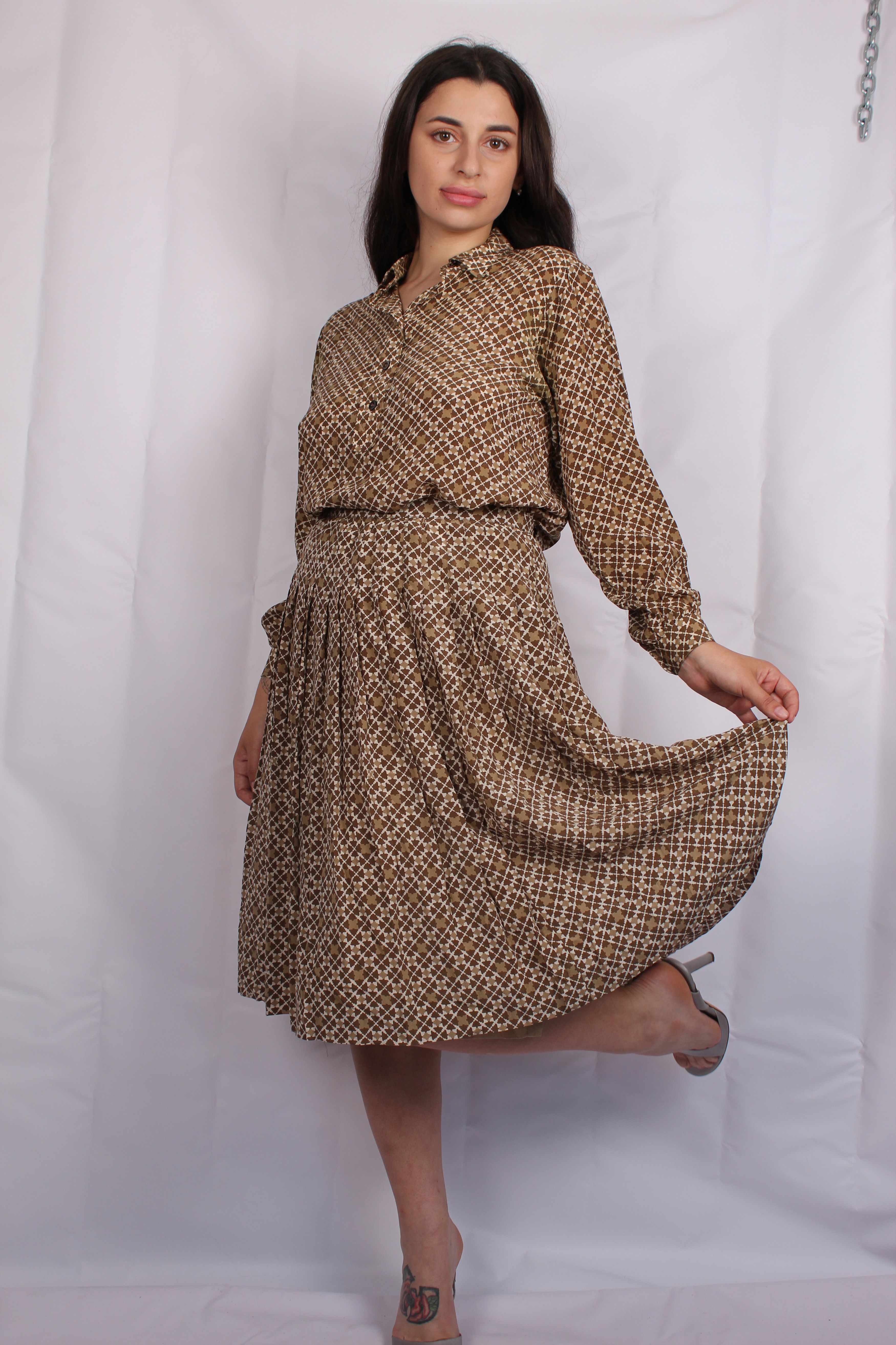 Celine Vintage Celine Suit Size 28" / US 6 / IT 42 - 2 Thumbnail