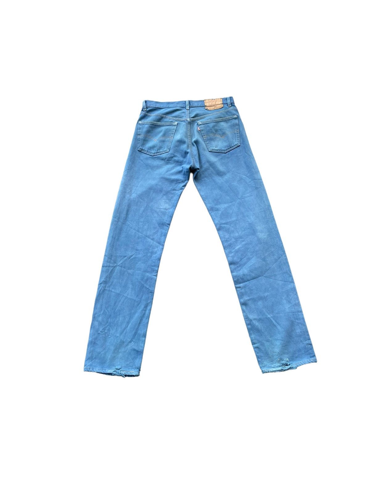 Levi's × Vintage Vintage 1992 Levis 501 e Distresed Jeans Size US 32 / EU 48 - 7 Thumbnail