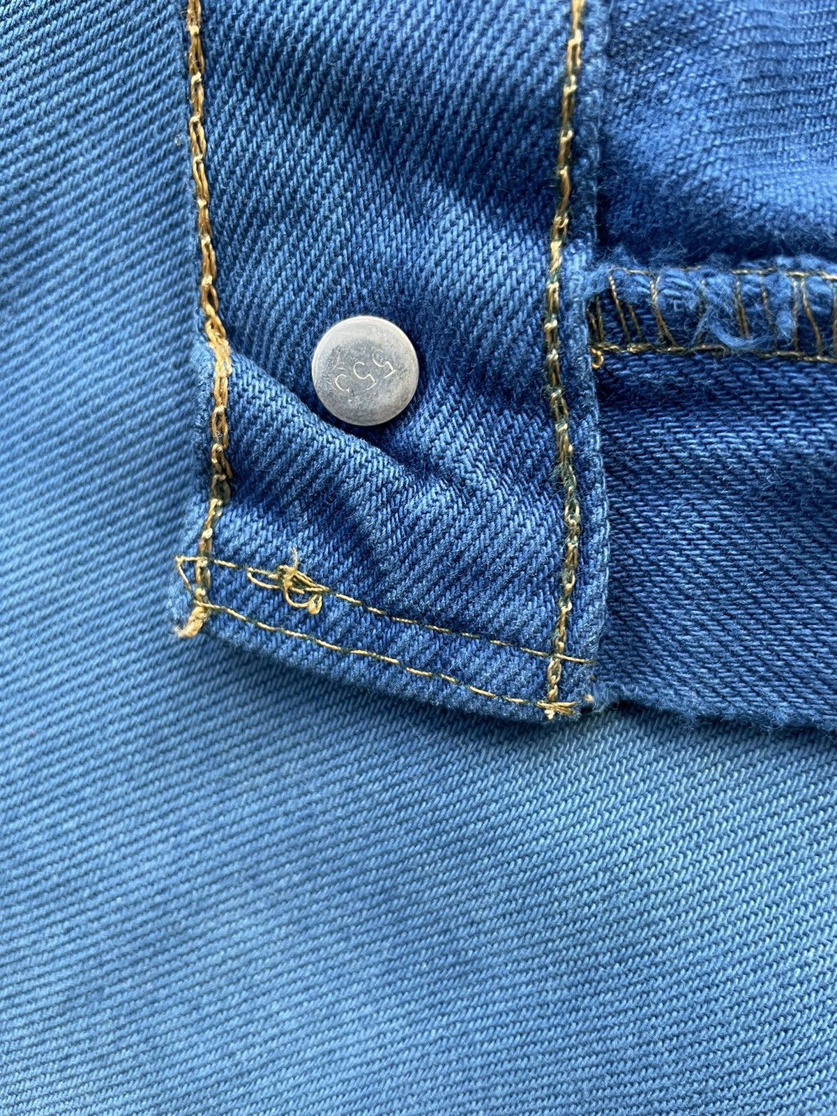 Levi's × Vintage Vintage 1992 Levis 501 e Distresed Jeans Size US 32 / EU 48 - 16 Thumbnail