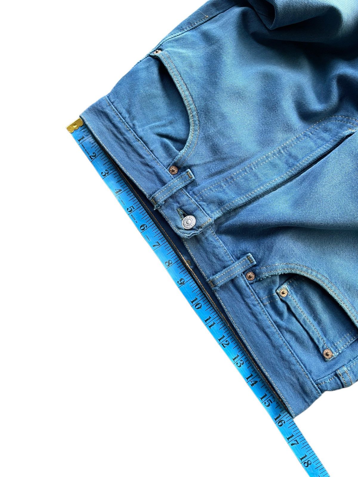 Levi's × Vintage Vintage 1992 Levis 501 e Distresed Jeans Size US 32 / EU 48 - 20 Thumbnail