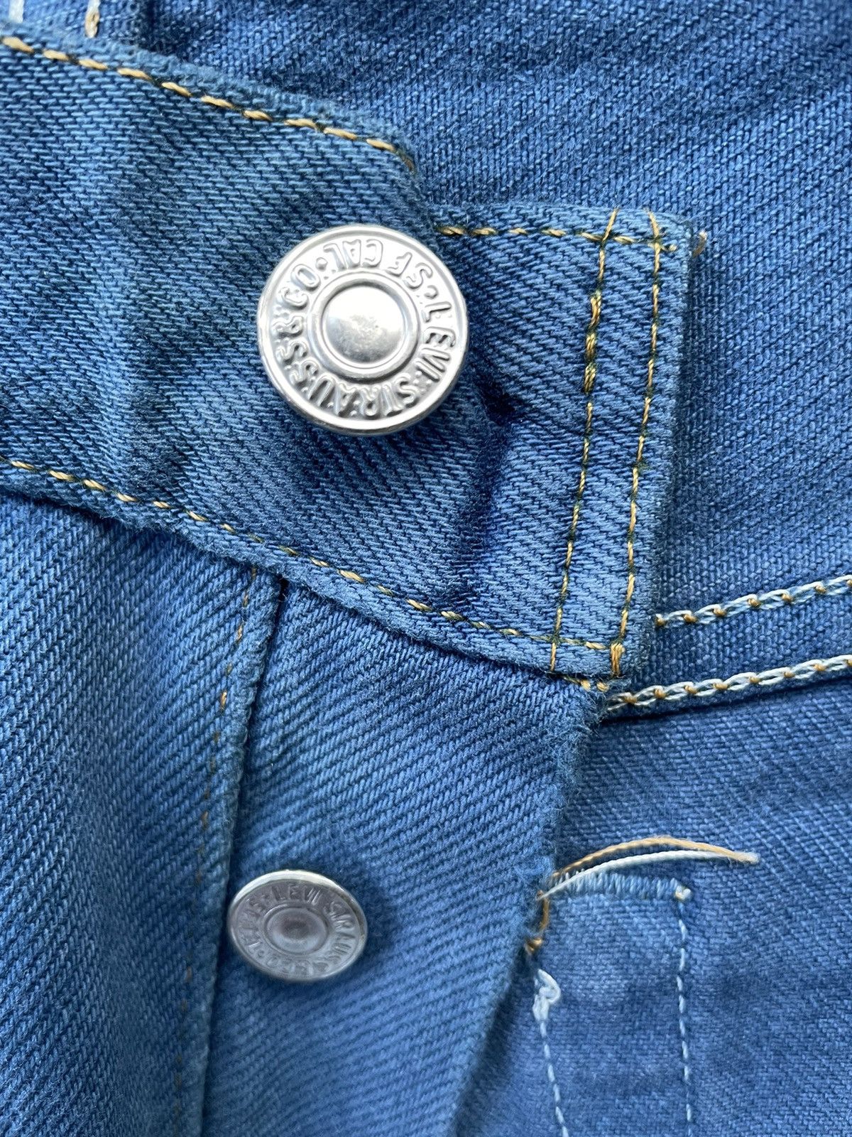 Levi's × Vintage Vintage 1992 Levis 501 e Distresed Jeans Size US 32 / EU 48 - 18 Thumbnail
