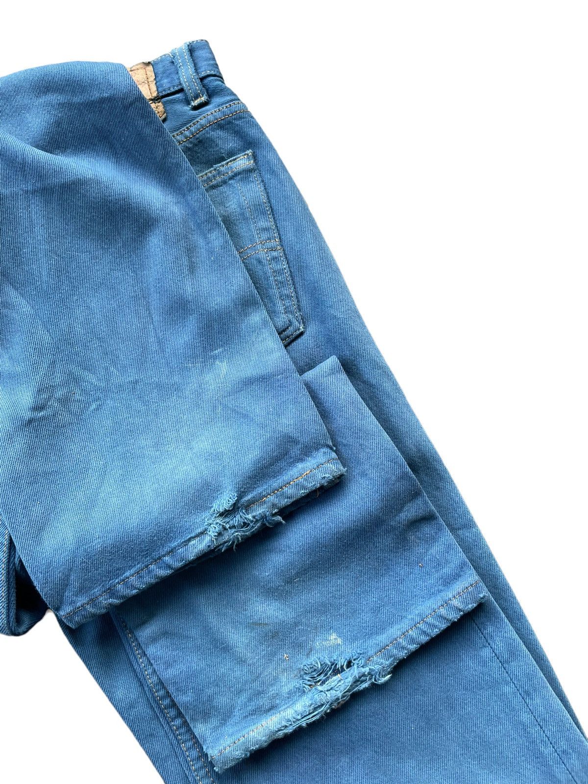 Levi's × Vintage Vintage 1992 Levis 501 e Distresed Jeans Size US 32 / EU 48 - 10 Thumbnail