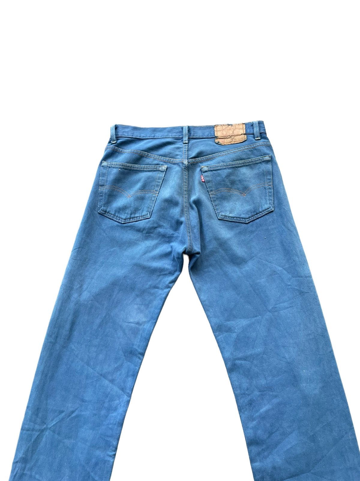 Levi's × Vintage Vintage 1992 Levis 501 e Distresed Jeans Size US 32 / EU 48 - 8 Thumbnail