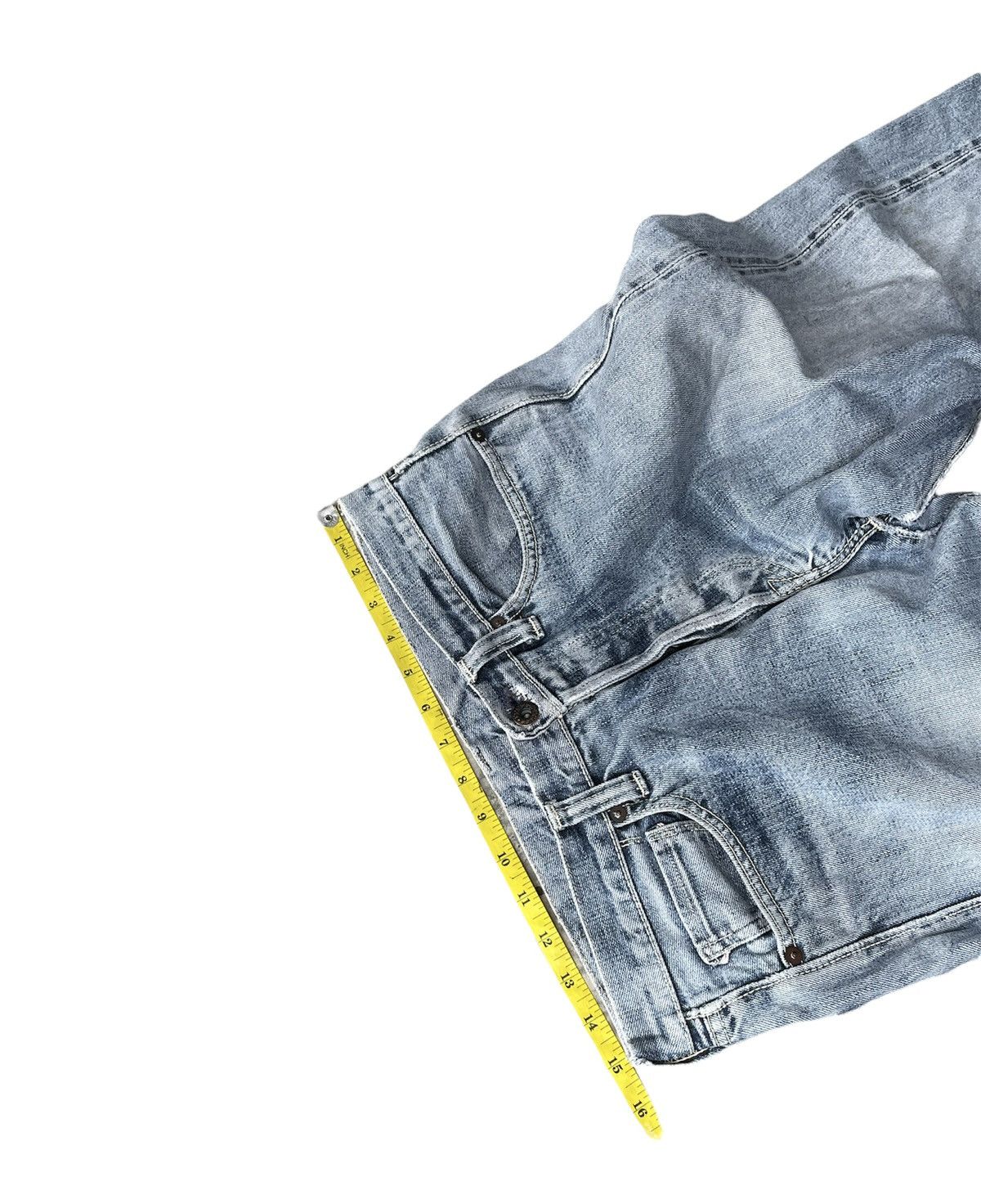 Japanese Brand × Vintage Unknown Brand Redline Selvedge Denim Size US 30 / EU 46 - 2 Thumbnail
