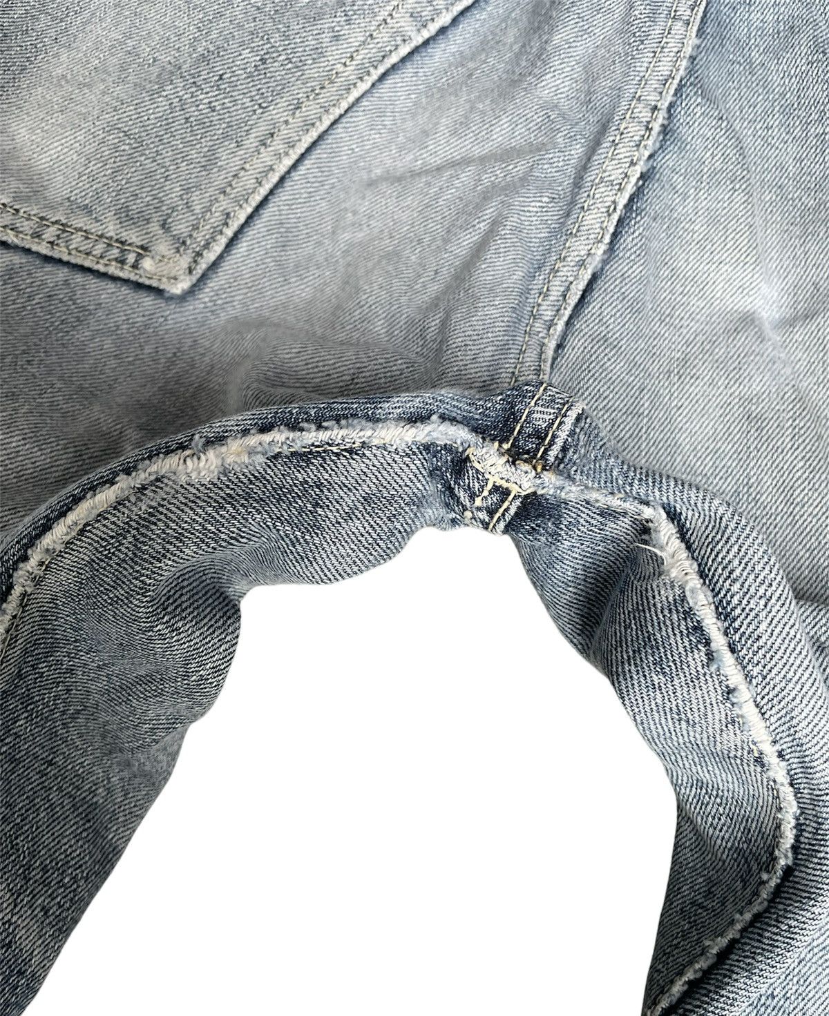 Japanese Brand × Vintage Unknown Brand Redline Selvedge Denim Size US 30 / EU 46 - 11 Thumbnail