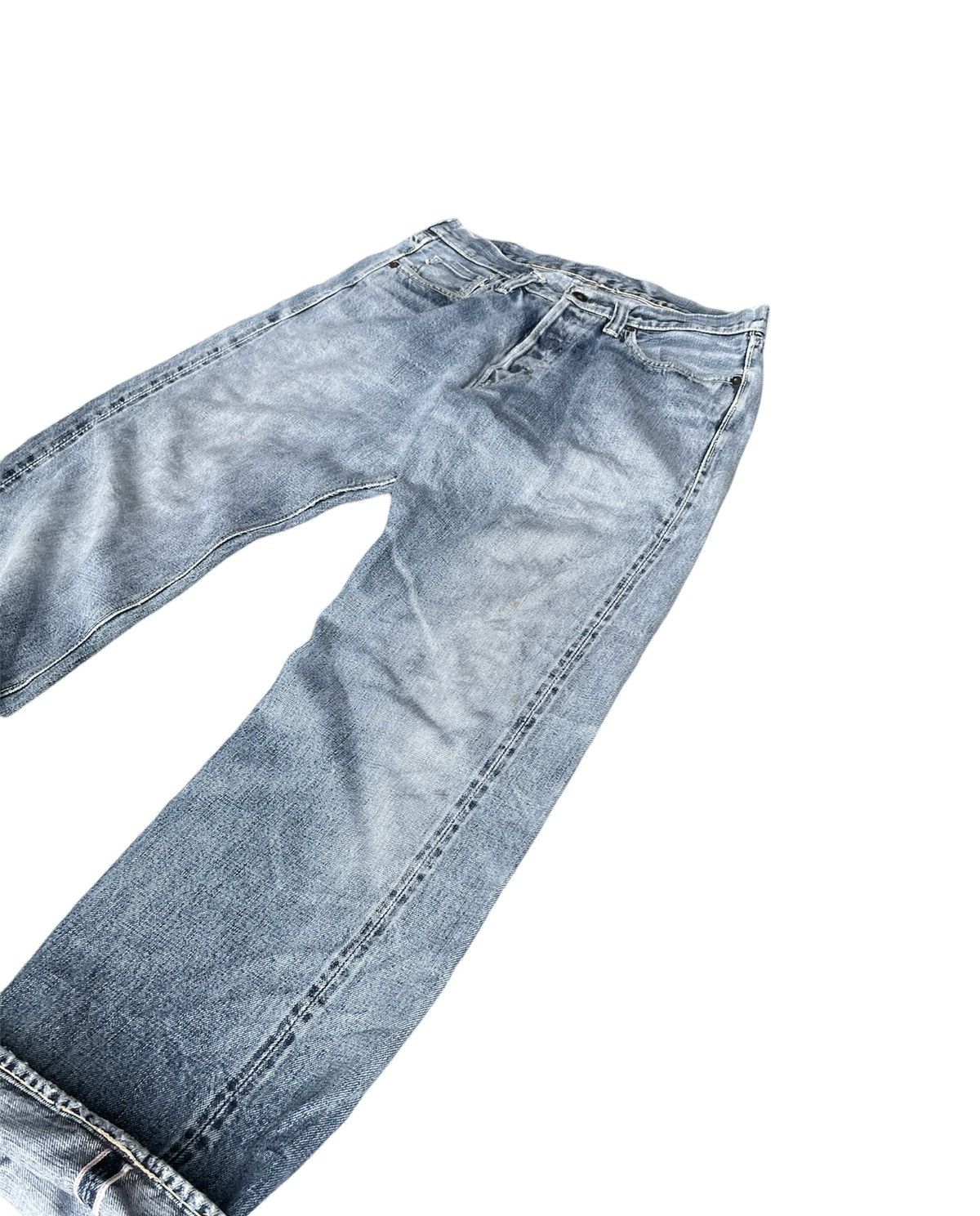 Japanese Brand × Vintage Unknown Brand Redline Selvedge Denim Size US 30 / EU 46 - 3 Thumbnail