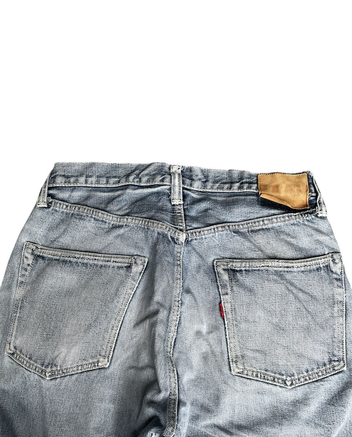 Japanese Brand × Vintage Unknown Brand Redline Selvedge Denim Size US 30 / EU 46 - 12 Thumbnail