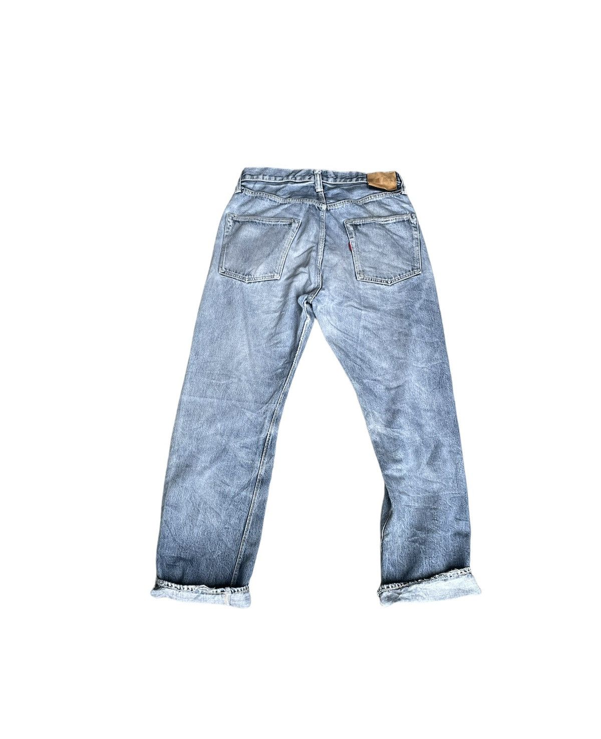 Japanese Brand × Vintage Unknown Brand Redline Selvedge Denim Size US 30 / EU 46 - 8 Thumbnail