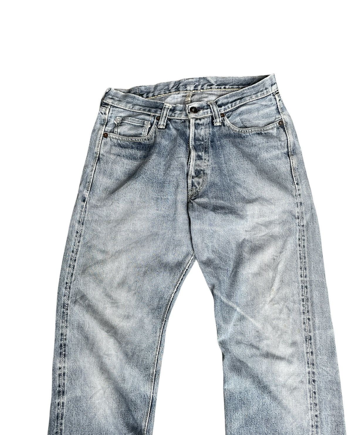 Japanese Brand × Vintage Unknown Brand Redline Selvedge Denim Size US 30 / EU 46 - 5 Thumbnail