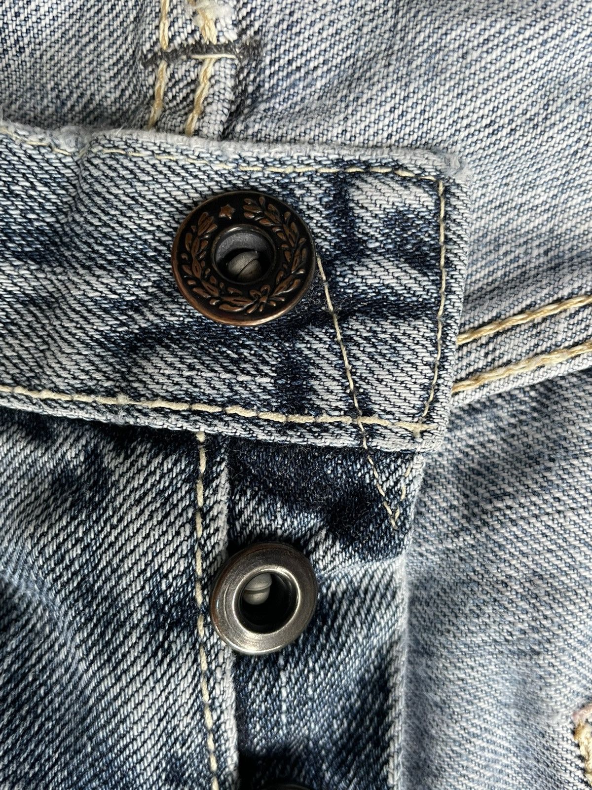 Japanese Brand × Vintage Unknown Brand Redline Selvedge Denim Size US 30 / EU 46 - 22 Thumbnail