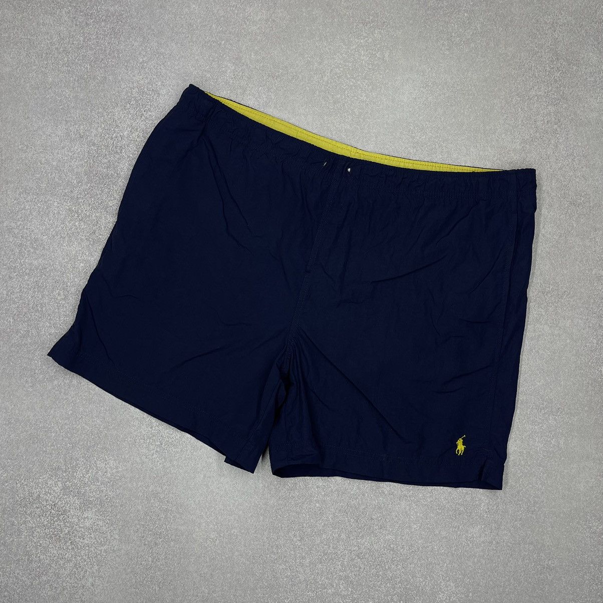Polo Ralph Lauren × Rugby Ralph Lauren × Vintage Vintage Polo Ralph Lauren Shorts Navy Y2K Size US 34 / EU 50 - 1 Thumbnail