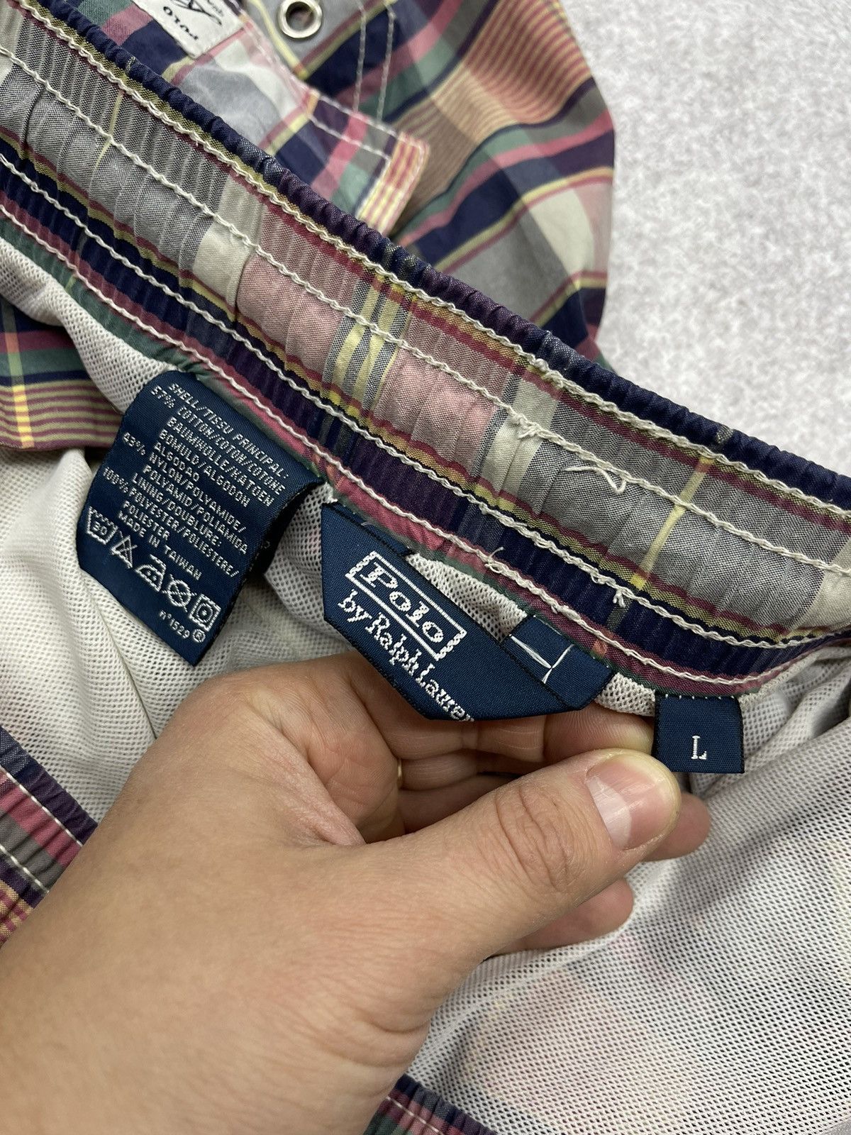 Polo Ralph Lauren Vintage Polo Ralph Lauren Shorts Into A Cage Y2K Rugby Size US 34 / EU 50 - 6 Thumbnail