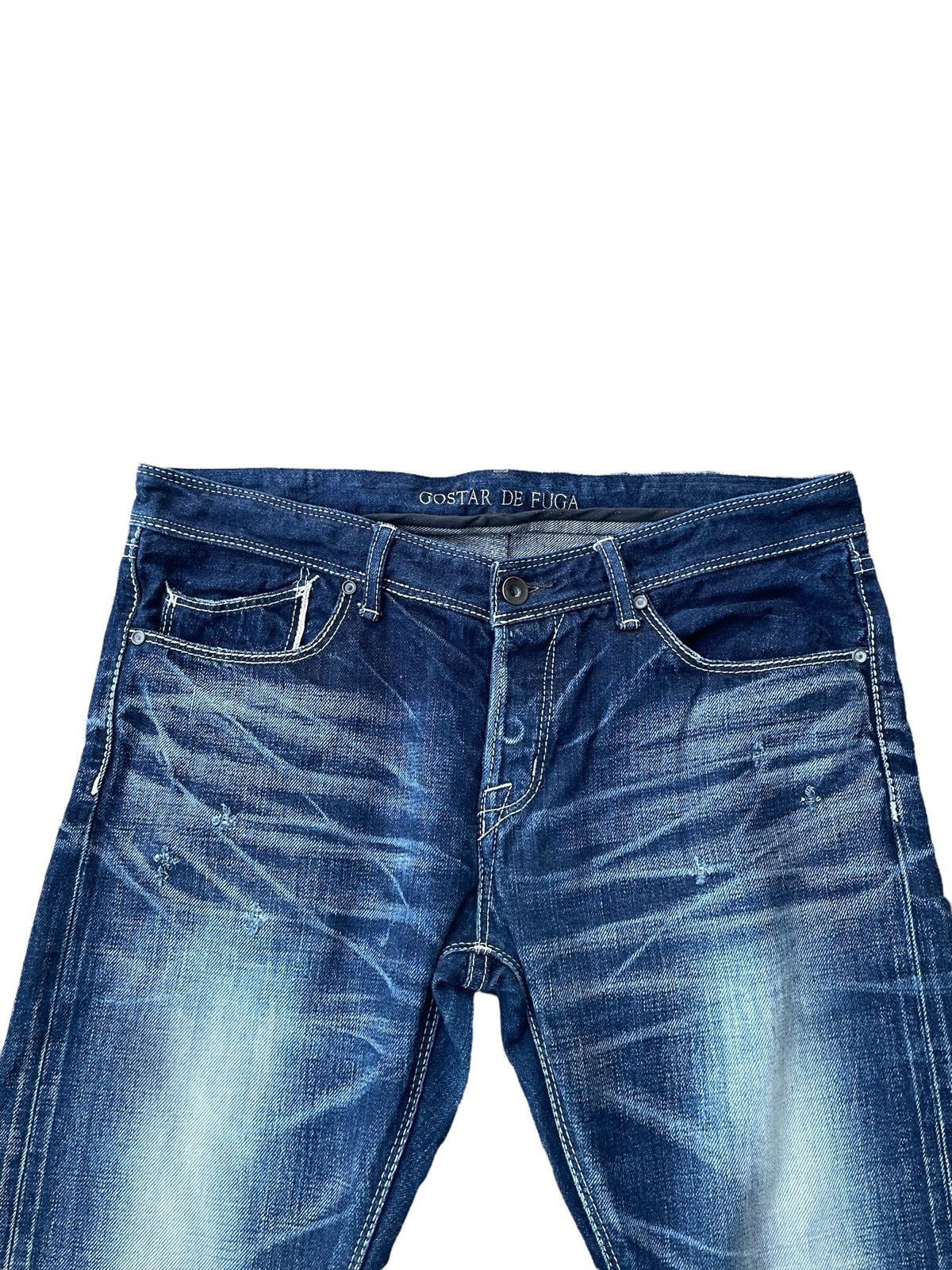 GOSTAR DE FUGA × Japanese Brand × Vintage Vintage Gostar De Fuga Redline selvedge denim Size US 33 - 7 Thumbnail
