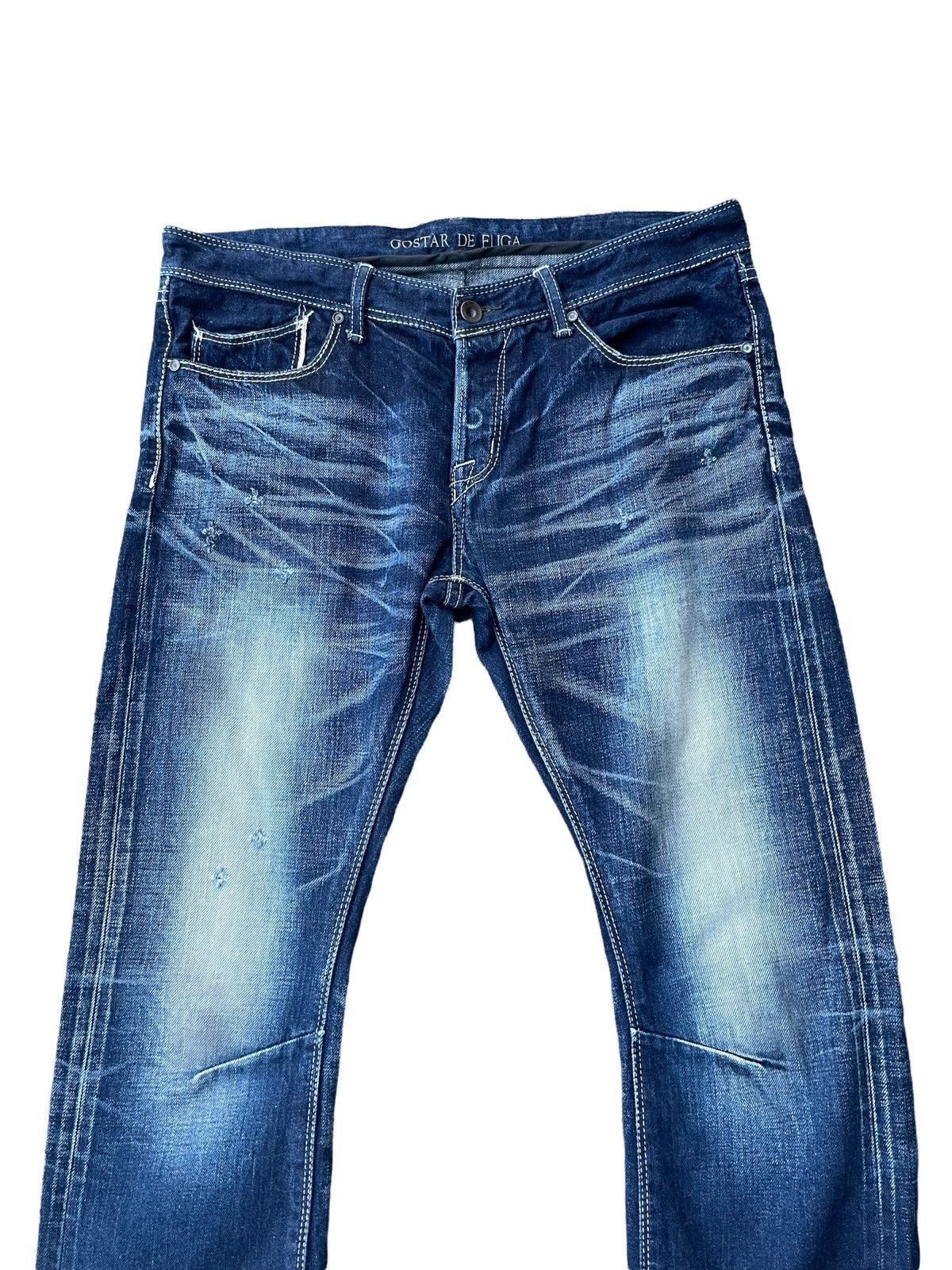GOSTAR DE FUGA × Japanese Brand × Vintage Vintage Gostar De Fuga Redline selvedge denim Size US 33 - 5 Thumbnail