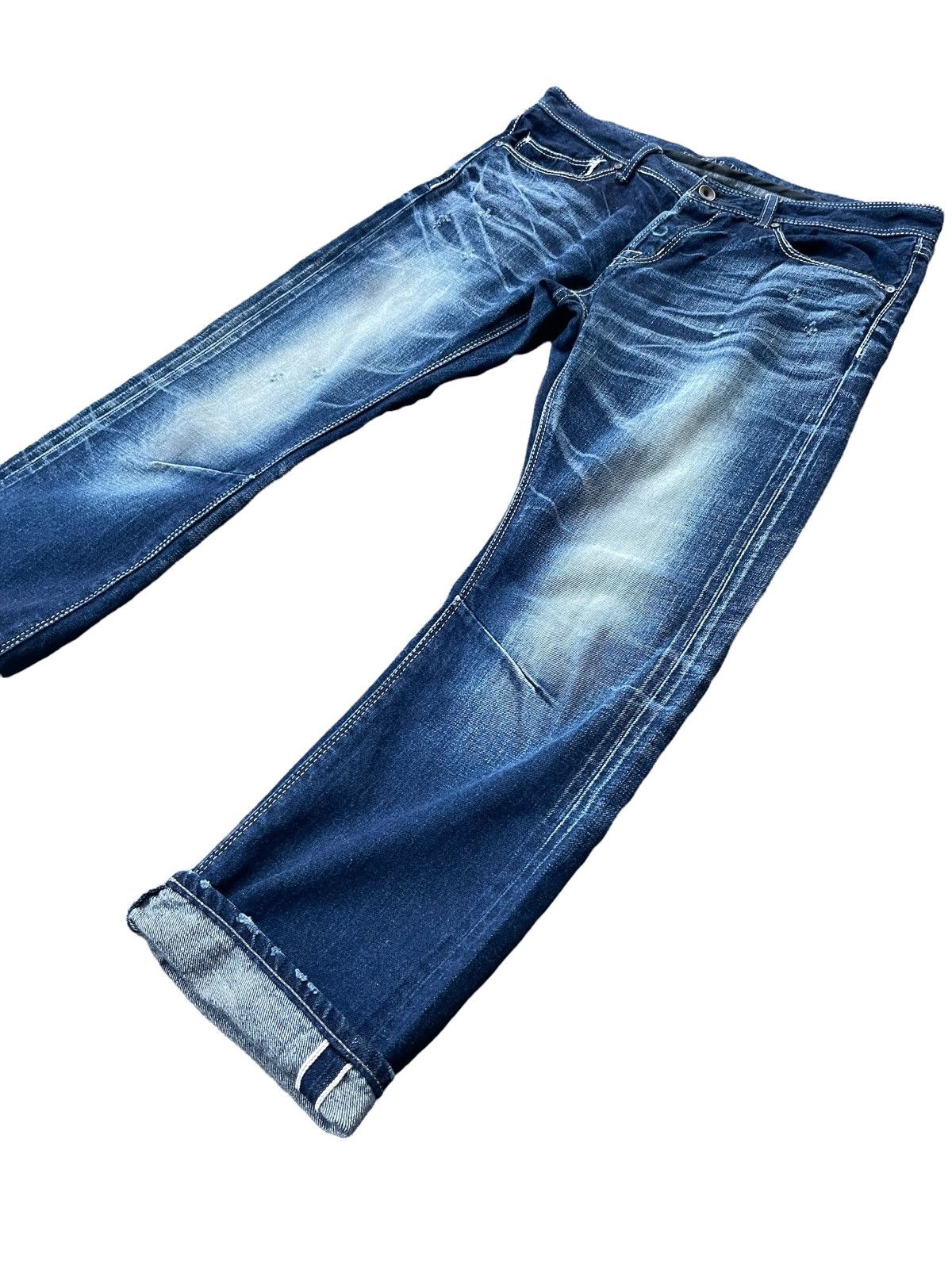 GOSTAR DE FUGA × Japanese Brand × Vintage Vintage Gostar De Fuga Redline selvedge denim Size US 33 - 3 Thumbnail