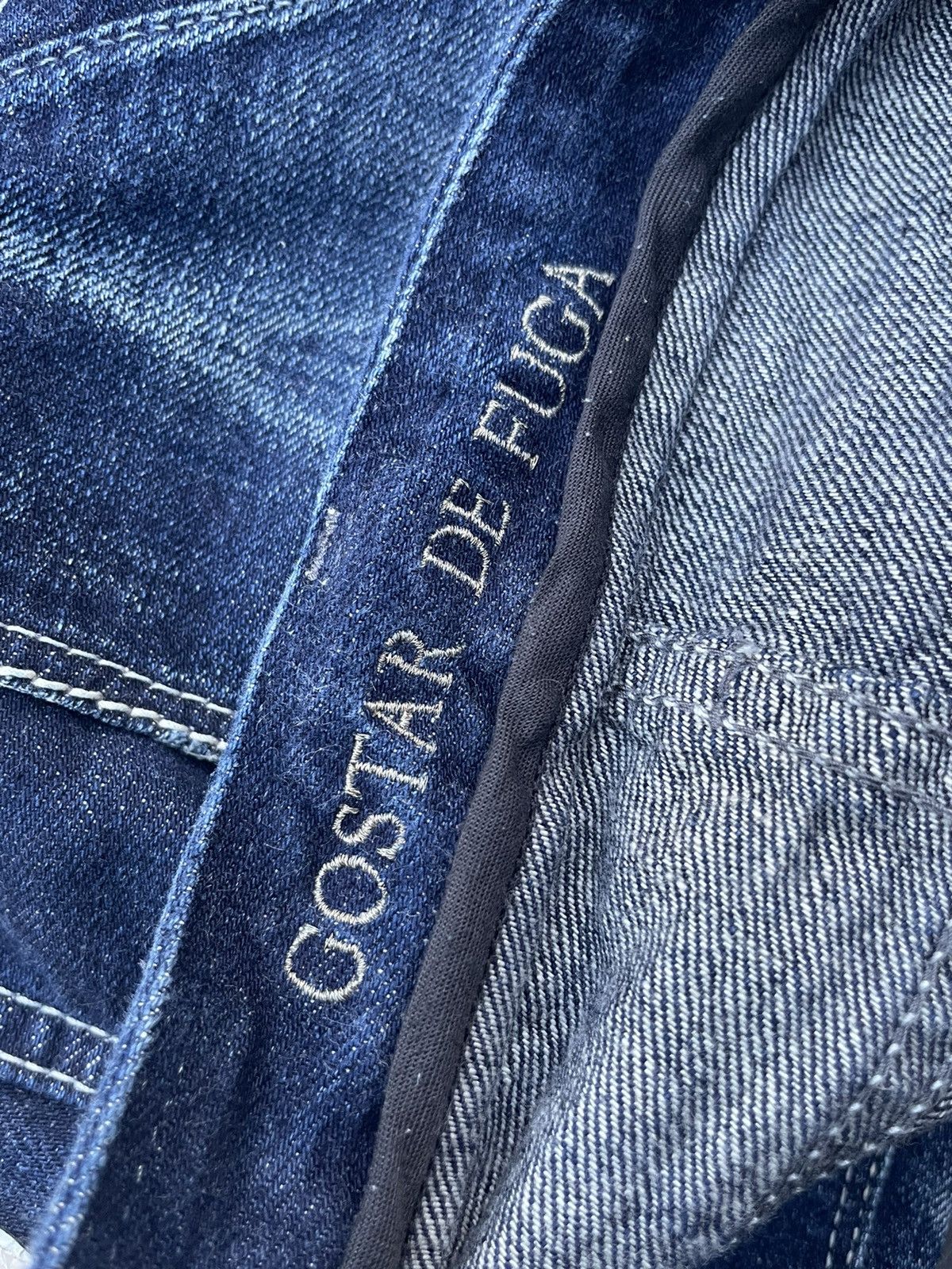 GOSTAR DE FUGA × Japanese Brand × Vintage Vintage Gostar De Fuga Redline selvedge denim Size US 33 - 19 Thumbnail