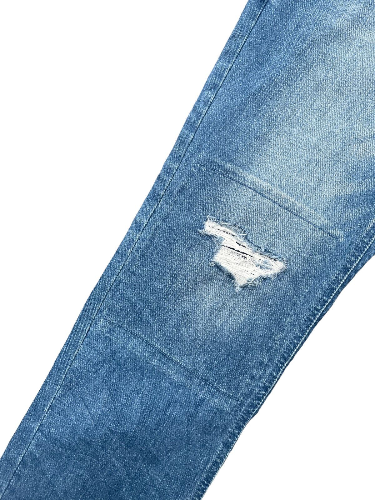 Japanese Brand Semantic Design Distresed Denim Size US 31 - 5 Thumbnail
