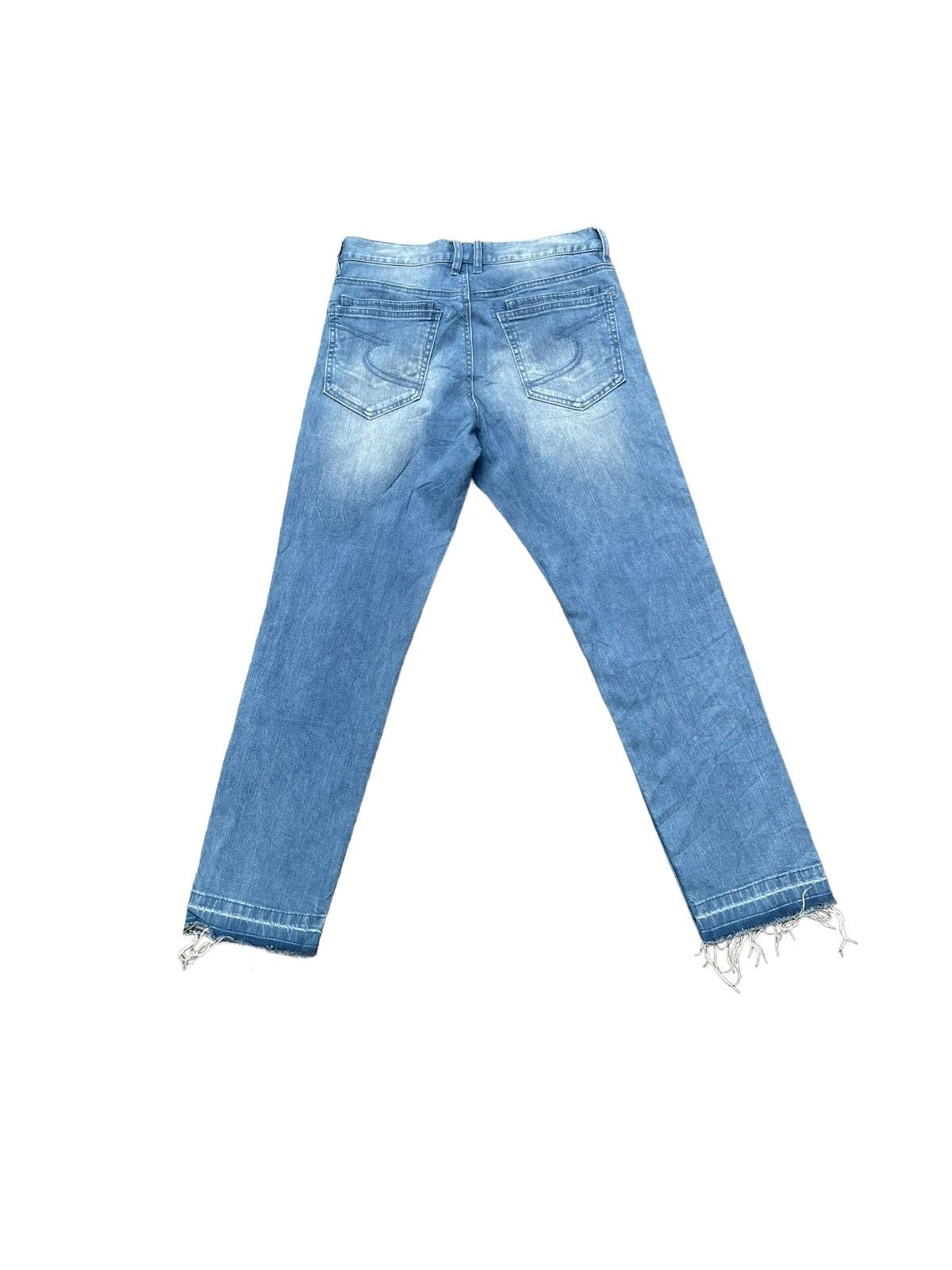 Japanese Brand Semantic Design Distresed Denim Size US 31 - 8 Thumbnail