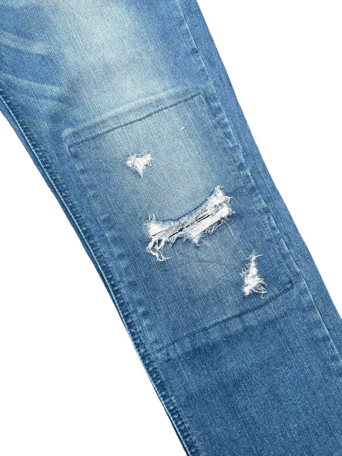 Japanese Brand Semantic Design Distresed Denim Size US 31 - 4 Thumbnail