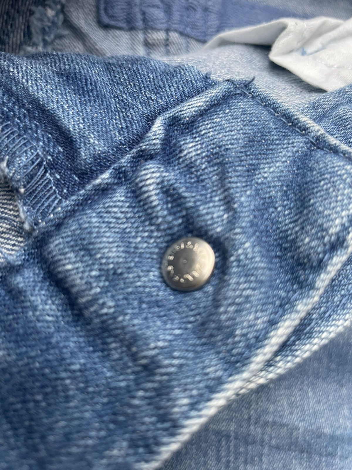 Japanese Brand Semantic Design Distresed Denim Size US 31 - 13 Thumbnail