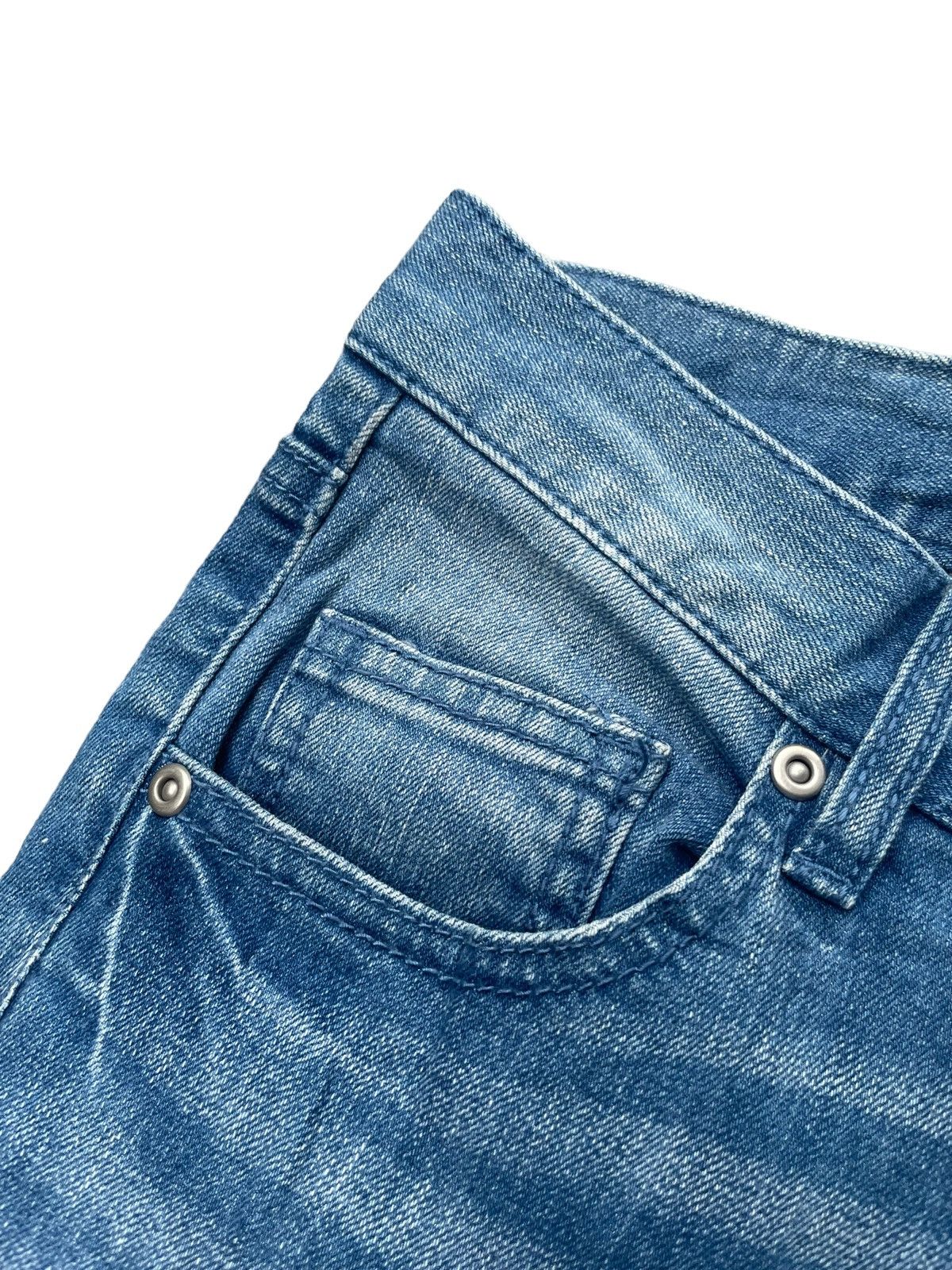 Japanese Brand Semantic Design Distresed Denim Size US 31 - 7 Thumbnail