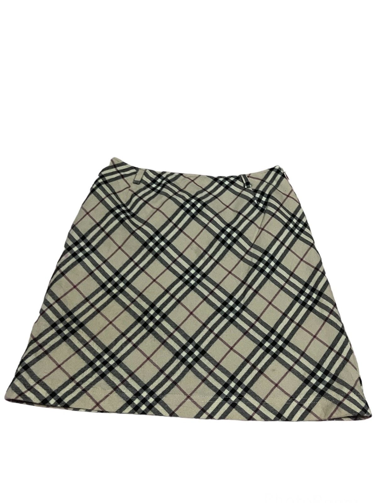 Burberry LUXURYWEAR ICONIC BURBERRY CHECK DESIGN SKIRT MINI Size 26" / US 2 / IT 38 - 1 Thumbnail