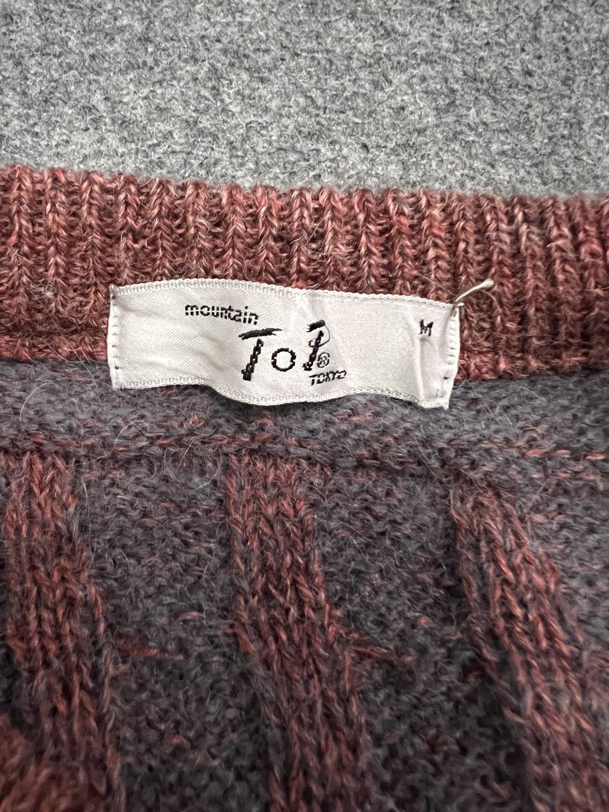 Japanese Brand × Vintage Vintage Mountain top tokyo Crewneck wool mohair Size US M / EU 48-50 / 2 - 5 Thumbnail