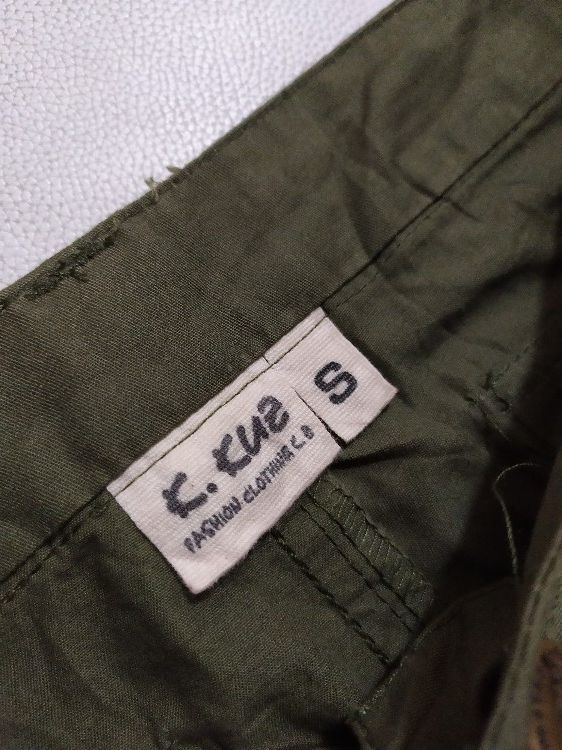 Japanese Brand 🔥K.kuz Multi pocket cargo gas mask tactical parachute pants Size US 28 / EU 44 - 6 Thumbnail