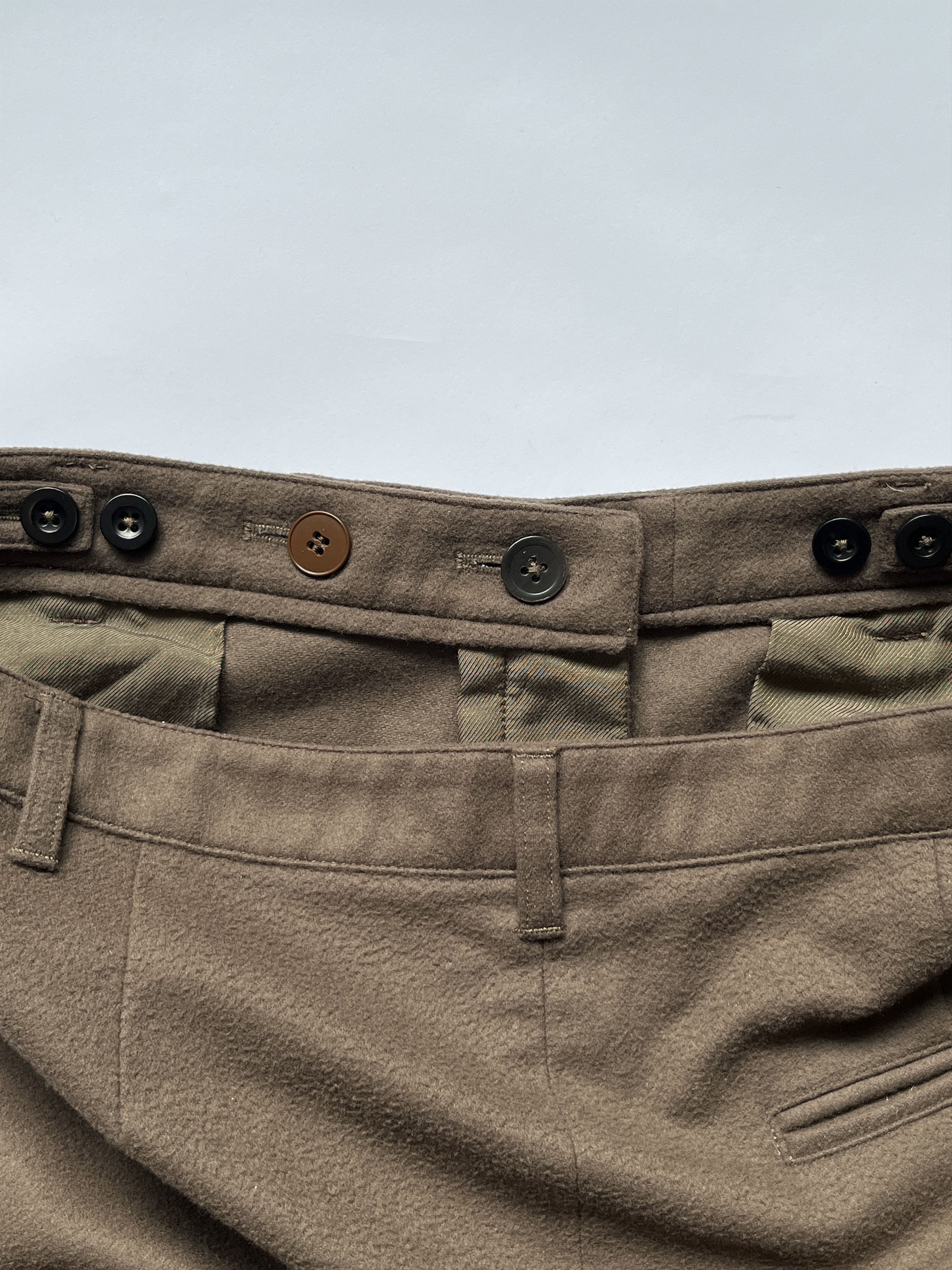 Ann Demeulemeester ⚡️QUICK SALE⚡️Ann Demeulemeester Brown Trousers Pants Size 30" / US 8 / IT 44 - 5 Thumbnail