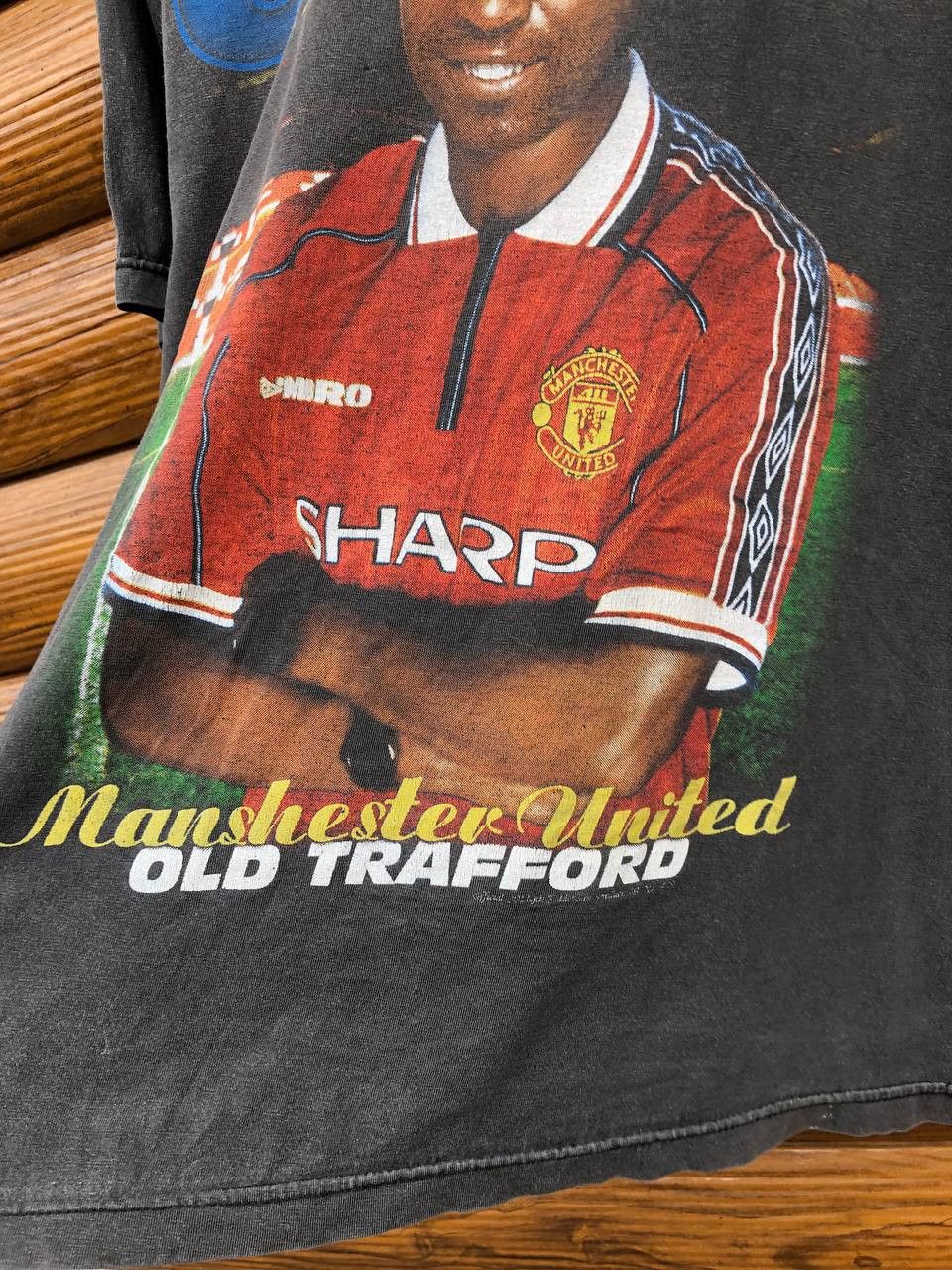Vintage Vintage 90s ANDY COLE SOCCER Allover Print T Shirt Size US M / EU 48-50 / 2 - 5 Thumbnail