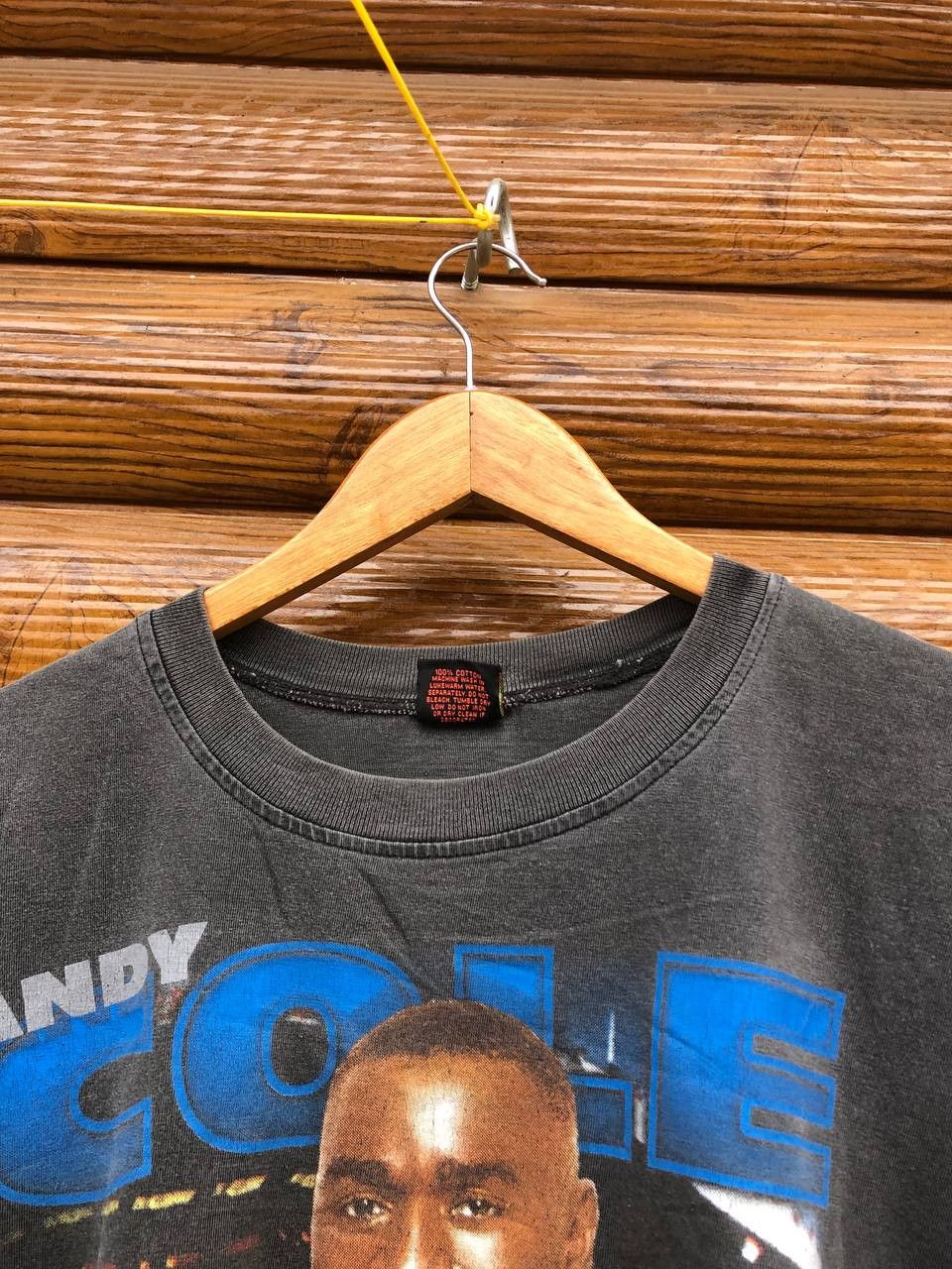 Vintage Vintage 90s ANDY COLE SOCCER Allover Print T Shirt Size US M / EU 48-50 / 2 - 4 Thumbnail