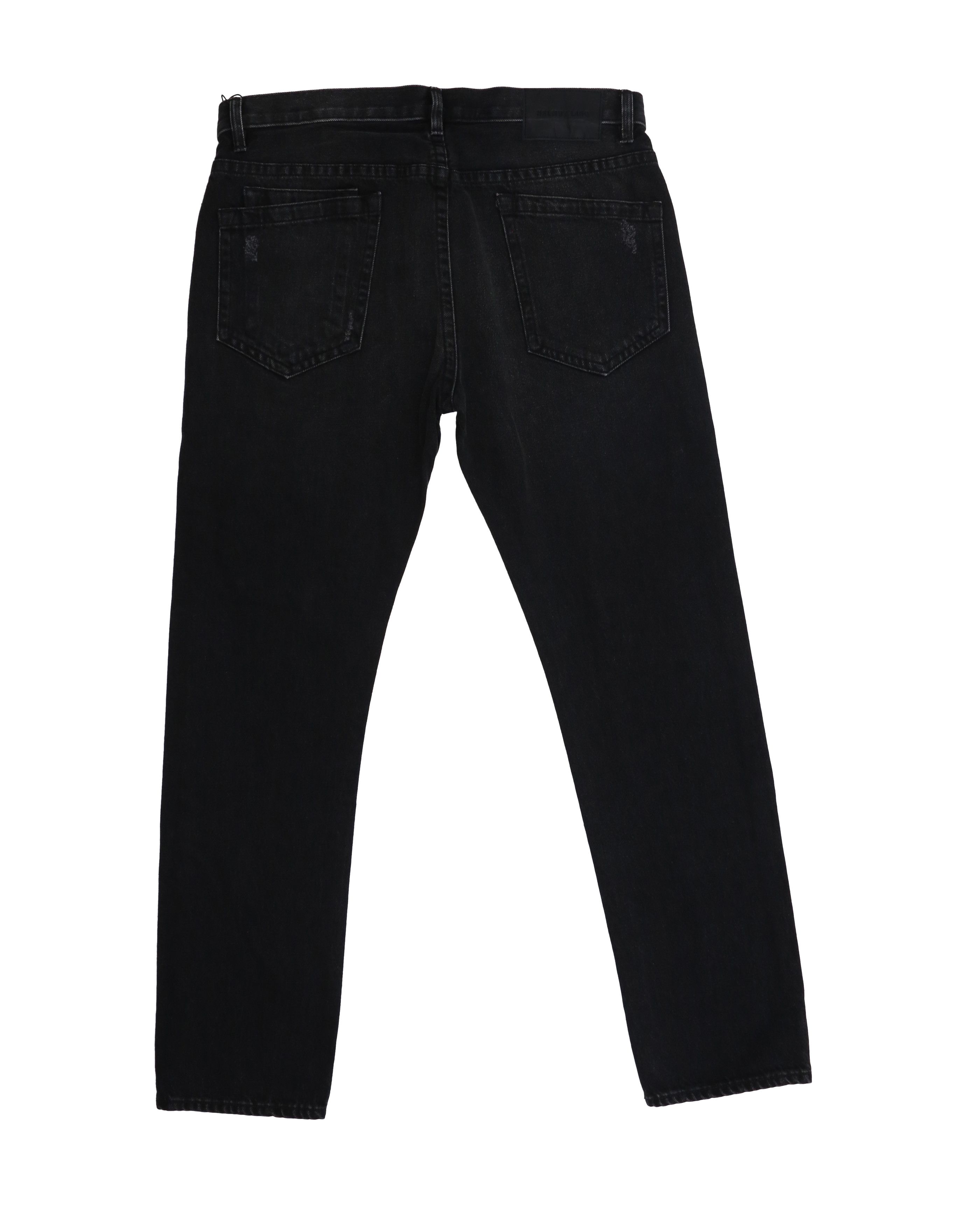 Helmut Lang ⚡️QUICK SALE⚡️Helmut Lang Black Distressed Jeans Denim Size US 32 / EU 48 - 2 Thumbnail