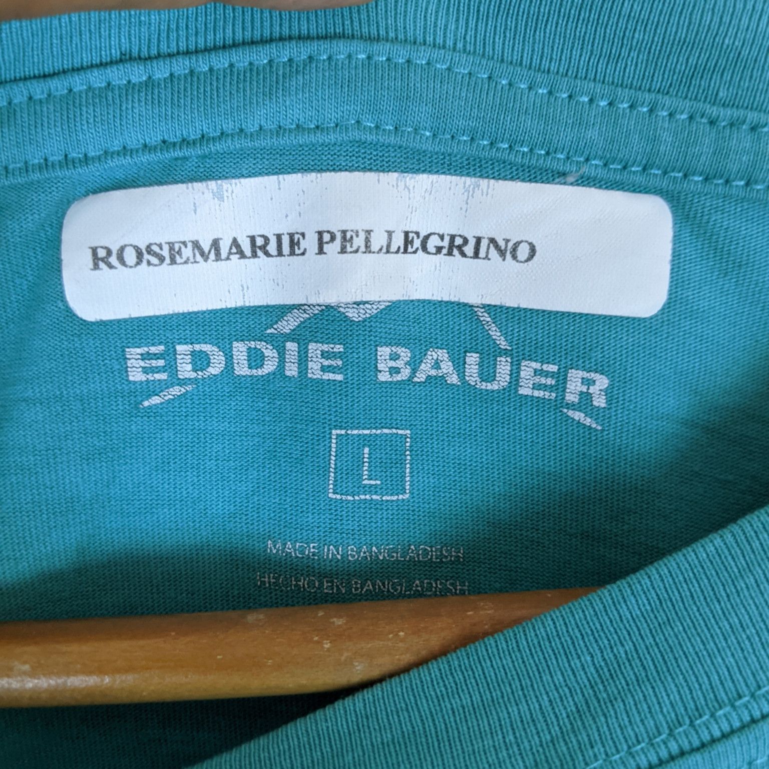 Eddie Bauer EDDIE BAUER Rosemarie Pellegrini Plain T-Shirt Size US L / EU 52-54 / 3 - 7 Thumbnail
