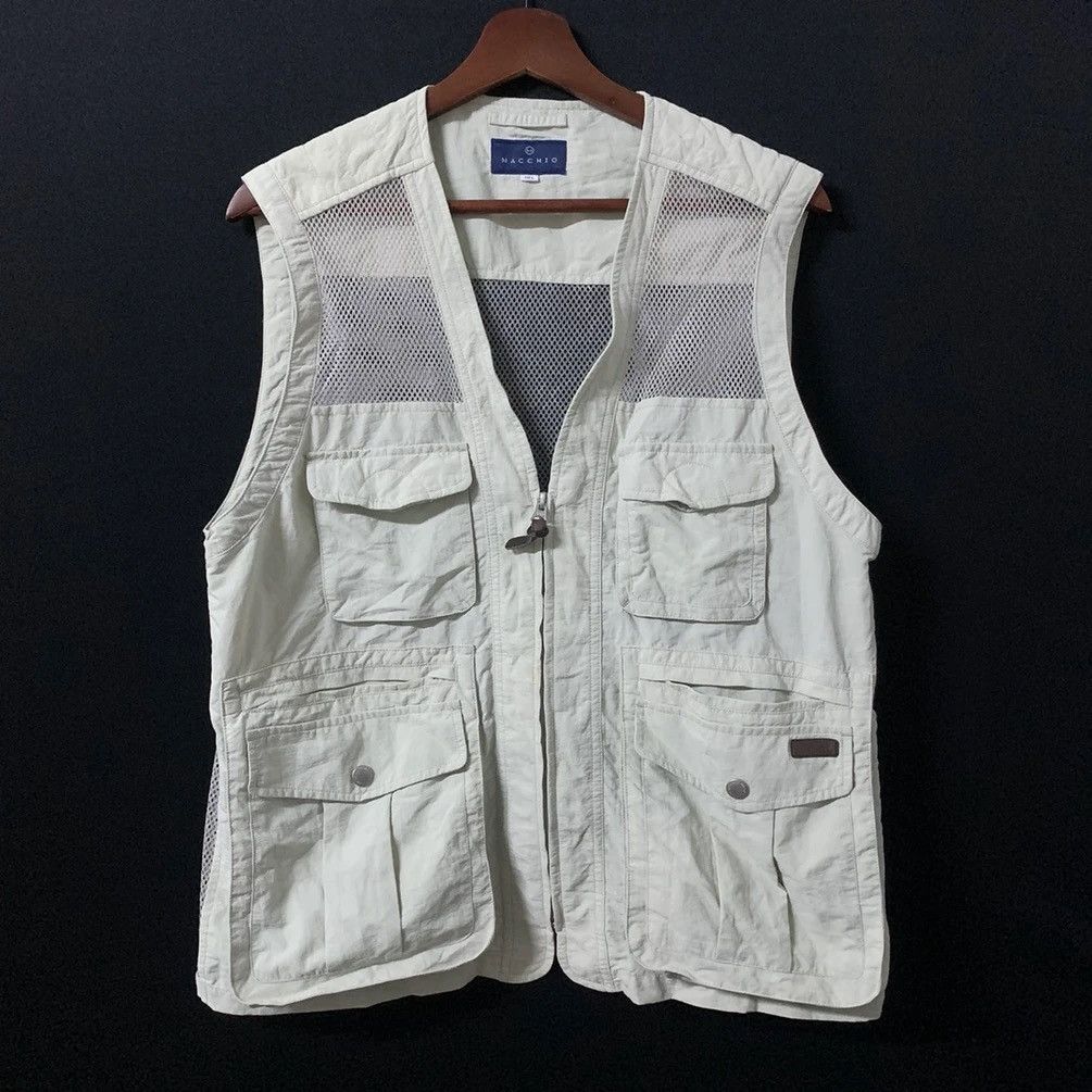 Japanese Brand Macchio Brand Multi Pocket Hunting Fishing Vest Size US M / EU 48-50 / 2 - 2 Thumbnail