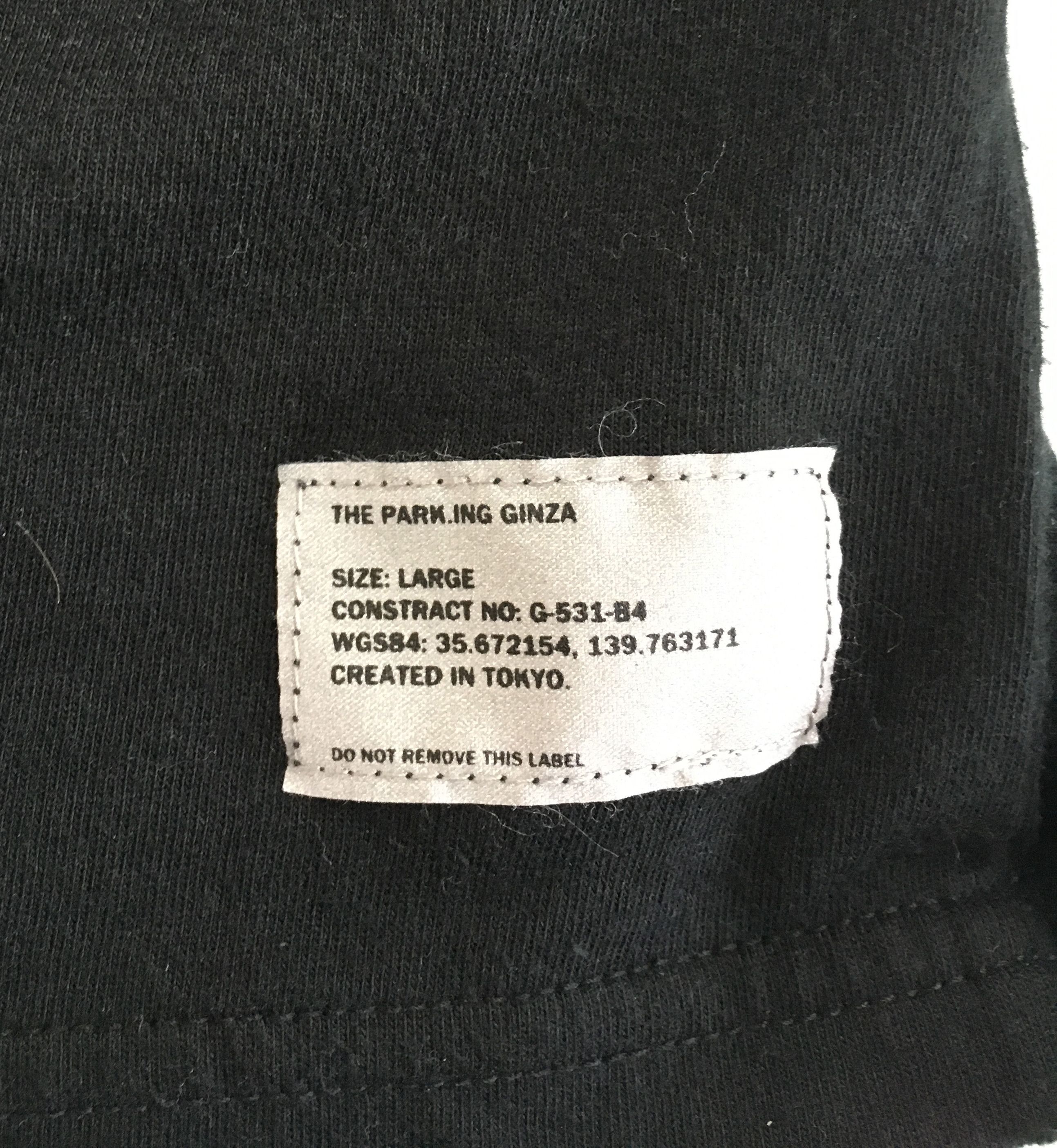 Fragment Design THE PARK･ING GINZA Size US L / EU 52-54 / 3 - 4 Thumbnail