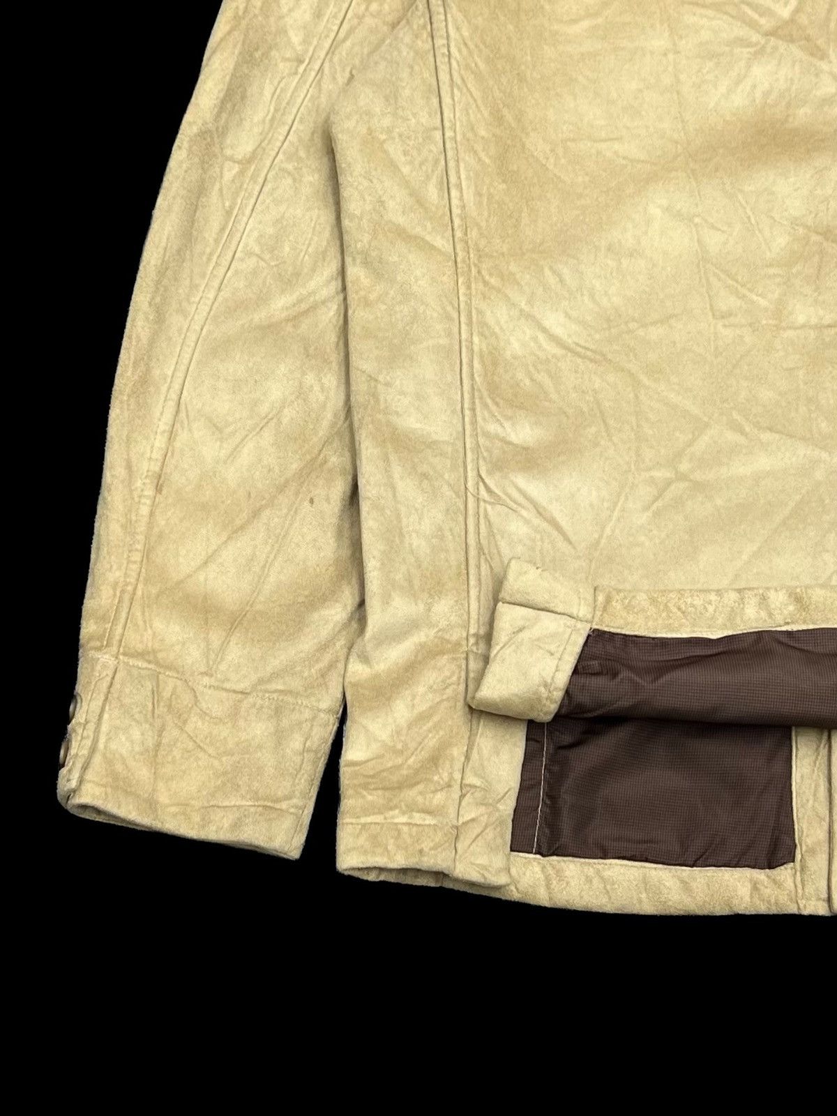 Kansai Yamamoto VTG KANSAI JEANS SUEDE VELVET DOUBLE LINING ZIPPER JACKET Size US M / EU 48-50 / 2 - 12 Thumbnail