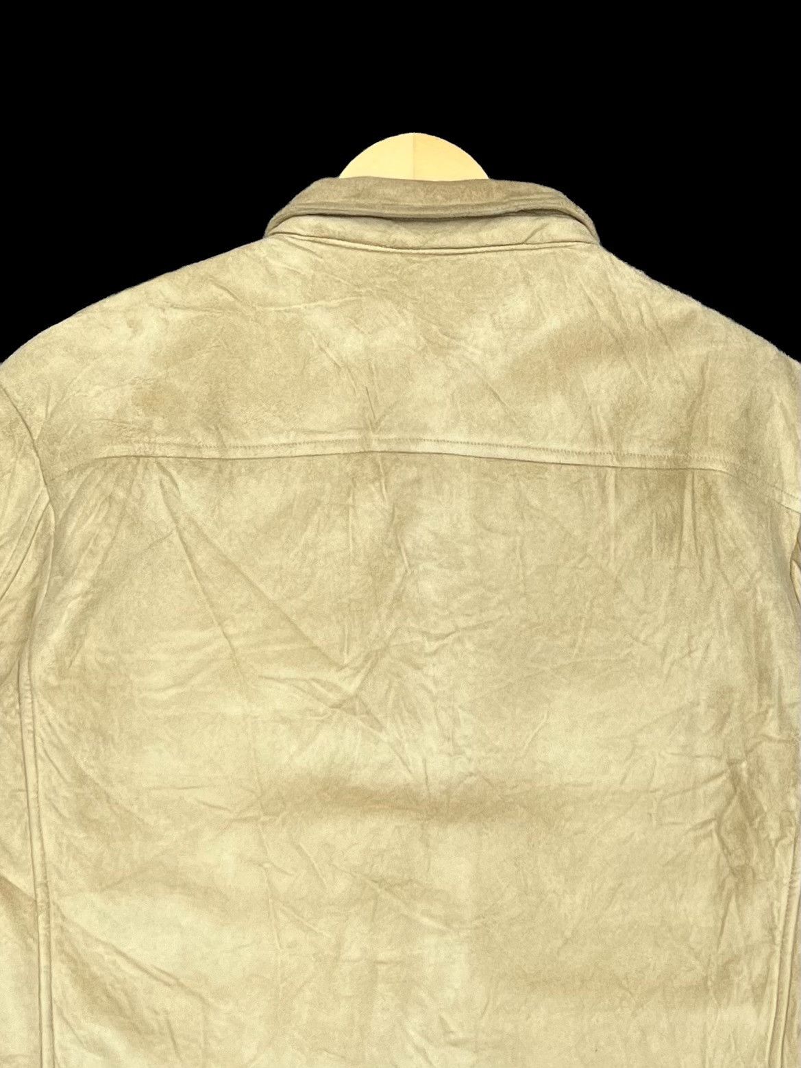 Kansai Yamamoto VTG KANSAI JEANS SUEDE VELVET DOUBLE LINING ZIPPER JACKET Size US M / EU 48-50 / 2 - 11 Thumbnail