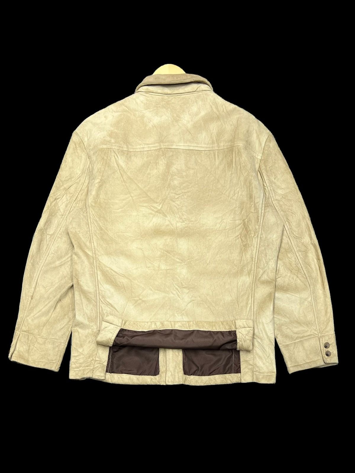 Kansai Yamamoto VTG KANSAI JEANS SUEDE VELVET DOUBLE LINING ZIPPER JACKET Size US M / EU 48-50 / 2 - 3 Thumbnail