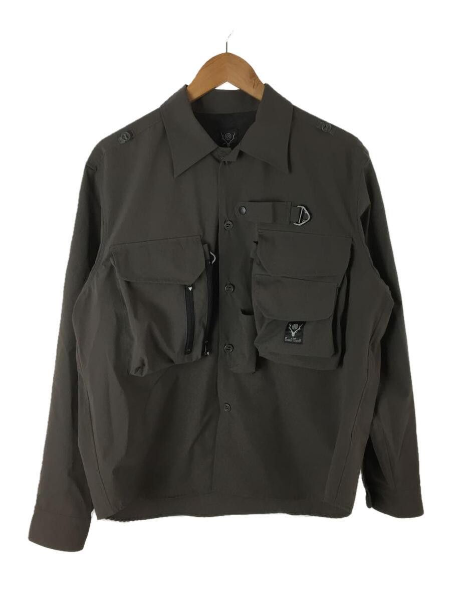 South2 West8 Multi Cargo Pocket Utility Button Shirt Size US M / EU 48-50 / 2 - 1 Thumbnail