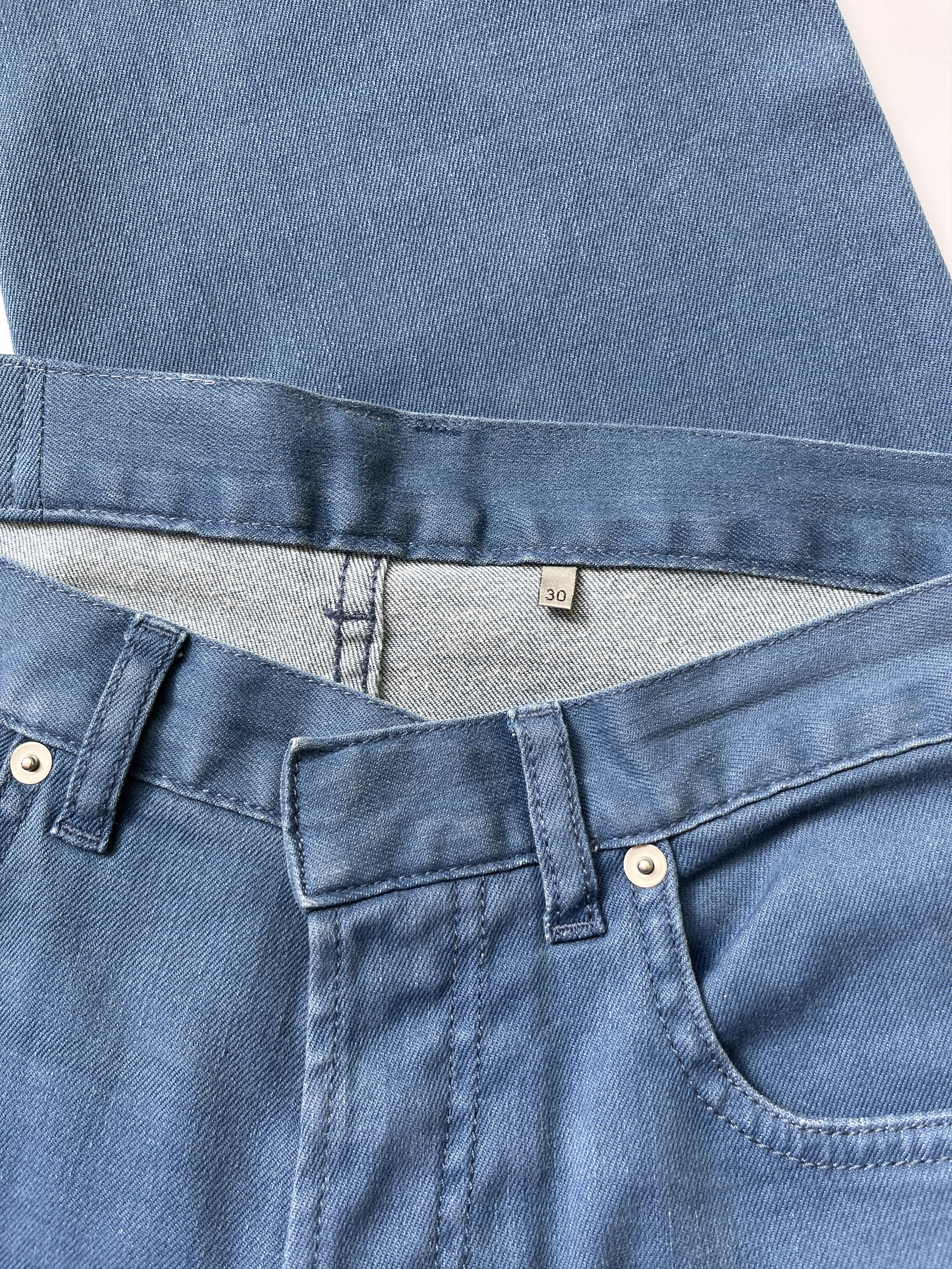 Dior × Hedi Slimane ⚡️QUICK SALE⚡️Dior Hedi Slimane Blue Paint Splattered Jeans Size US 33 - 4 Thumbnail