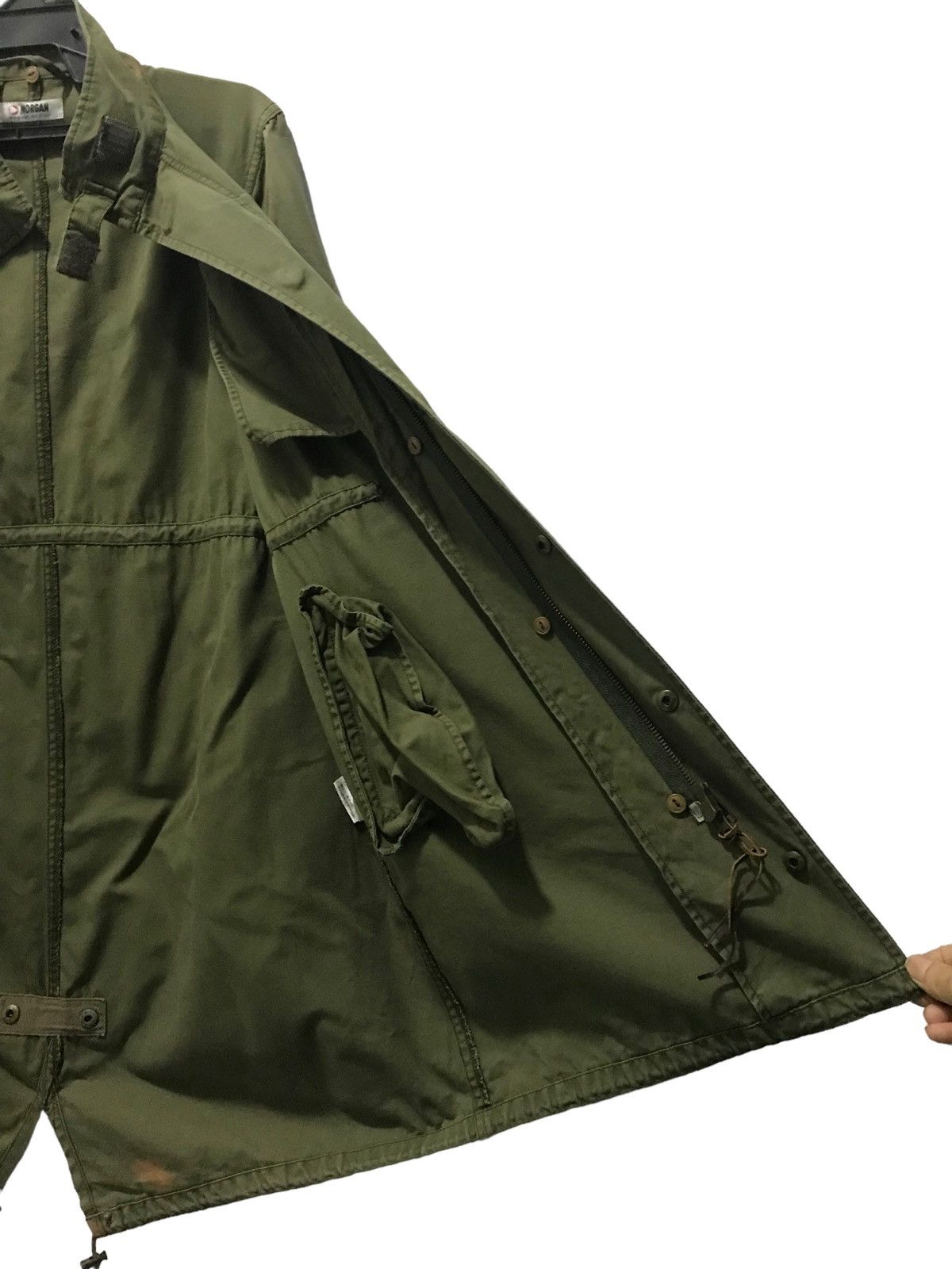 Japanese Brand MORGAN DE TOI LONG JACKET Size US M / EU 48-50 / 2 - 12 Thumbnail