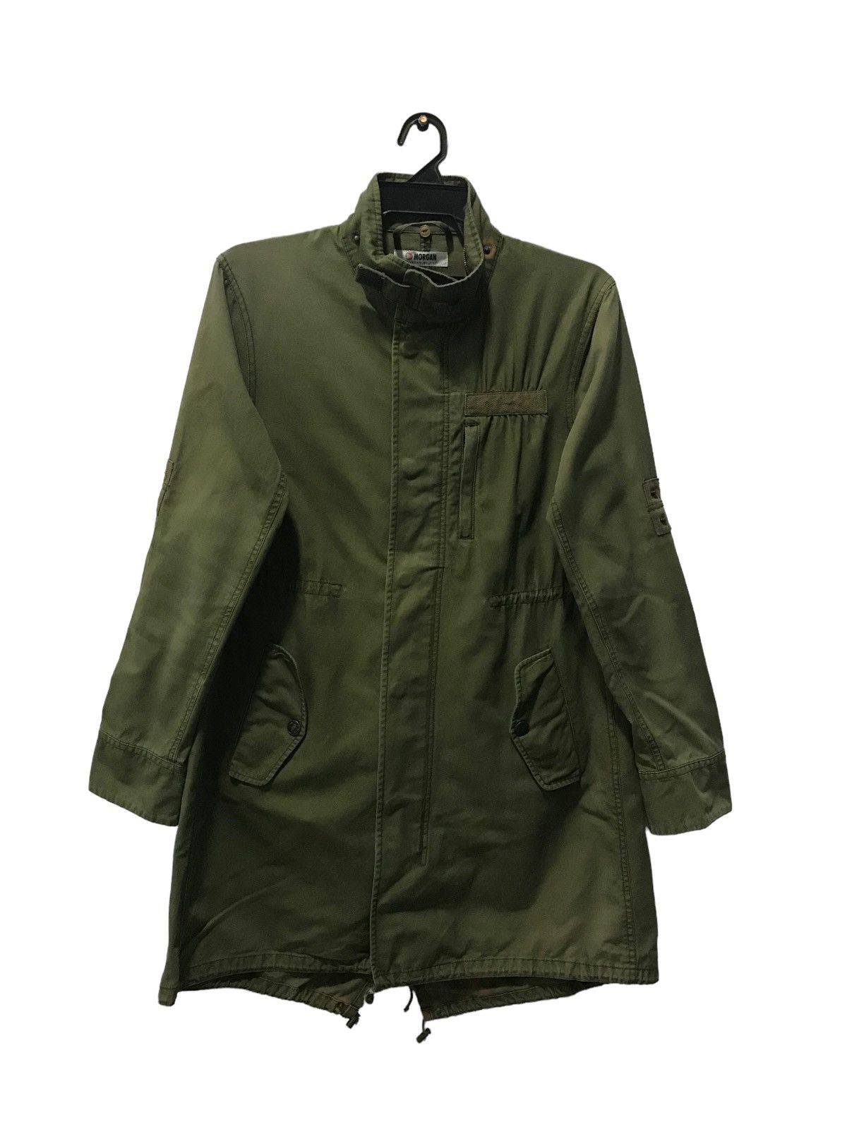 Japanese Brand MORGAN DE TOI LONG JACKET Size US M / EU 48-50 / 2 - 1 Thumbnail