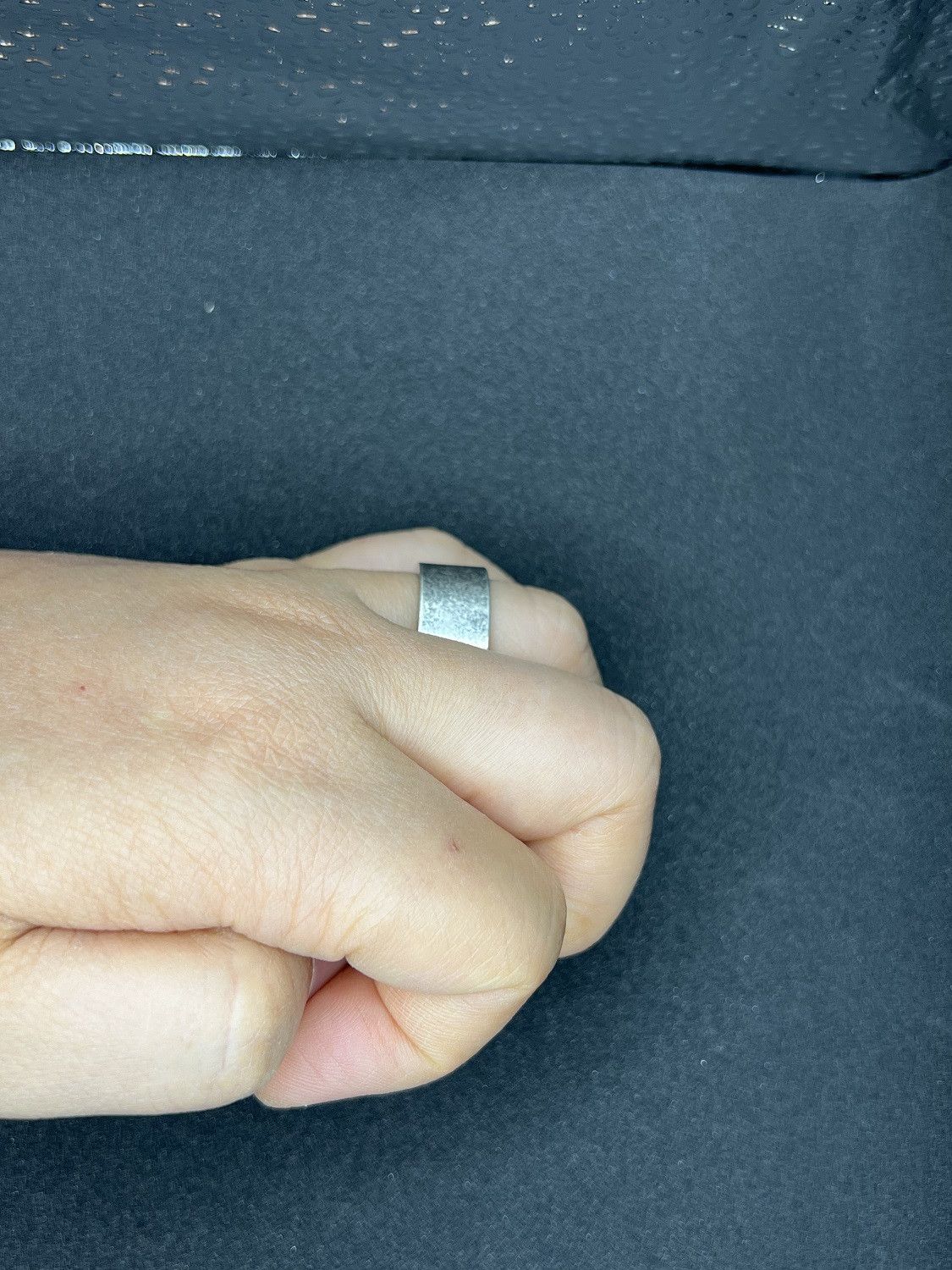 Other Antique Silver stainless steel ring - Size 8.5 Size ONE SIZE - 5 Thumbnail