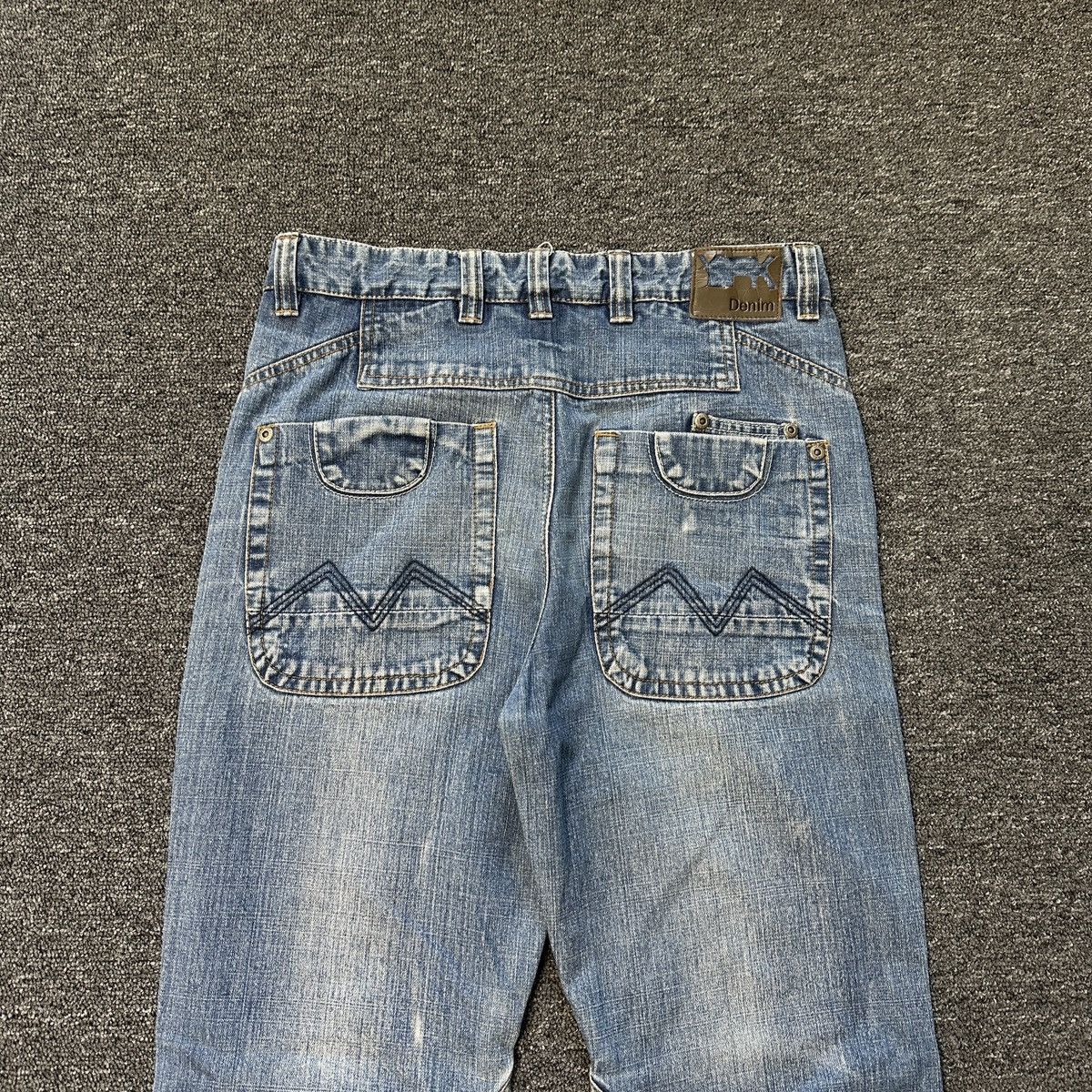 Japanese Brand × Vintage Vintage Y2K YFK Constructive Knee Denim Size US 29 - 8 Thumbnail