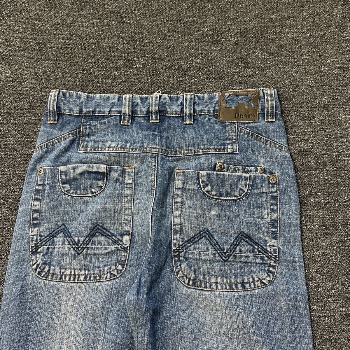 Japanese Brand × Vintage Vintage Y2K YFK Constructive Knee Denim Size US 29 - 9 Thumbnail
