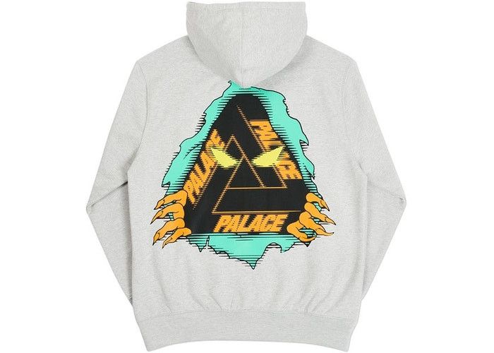 Palace Palace Tri-Ripper Hoodie Grey Marl Size US M / EU 48-50 / 2 - 2 Thumbnail