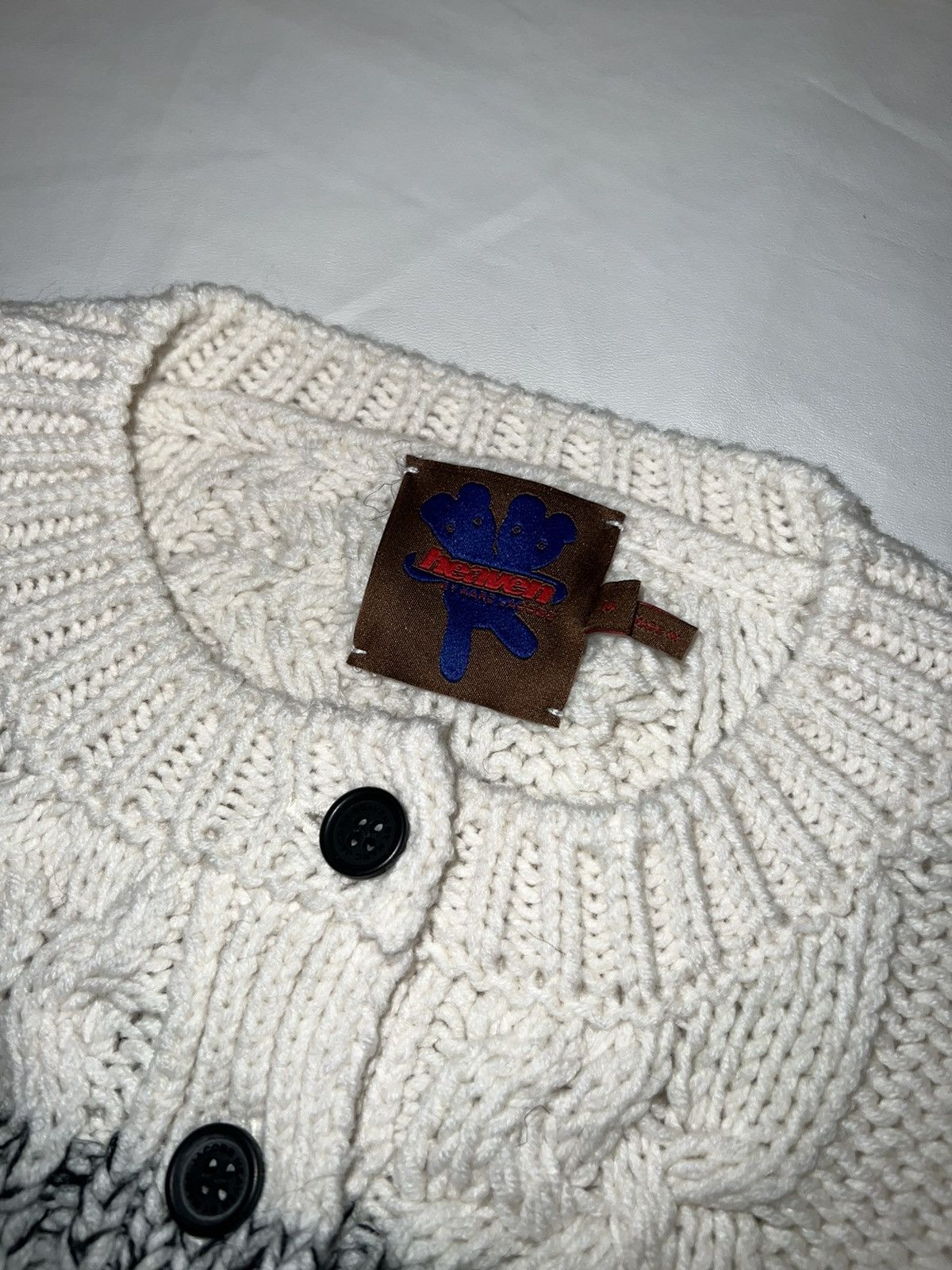 Heaven by Marc Jacobs Heaven by Marc Jacobs Chunky Knit Miniature Cardigan Size M / US 6-8 / IT 42-44 - 2 Thumbnail