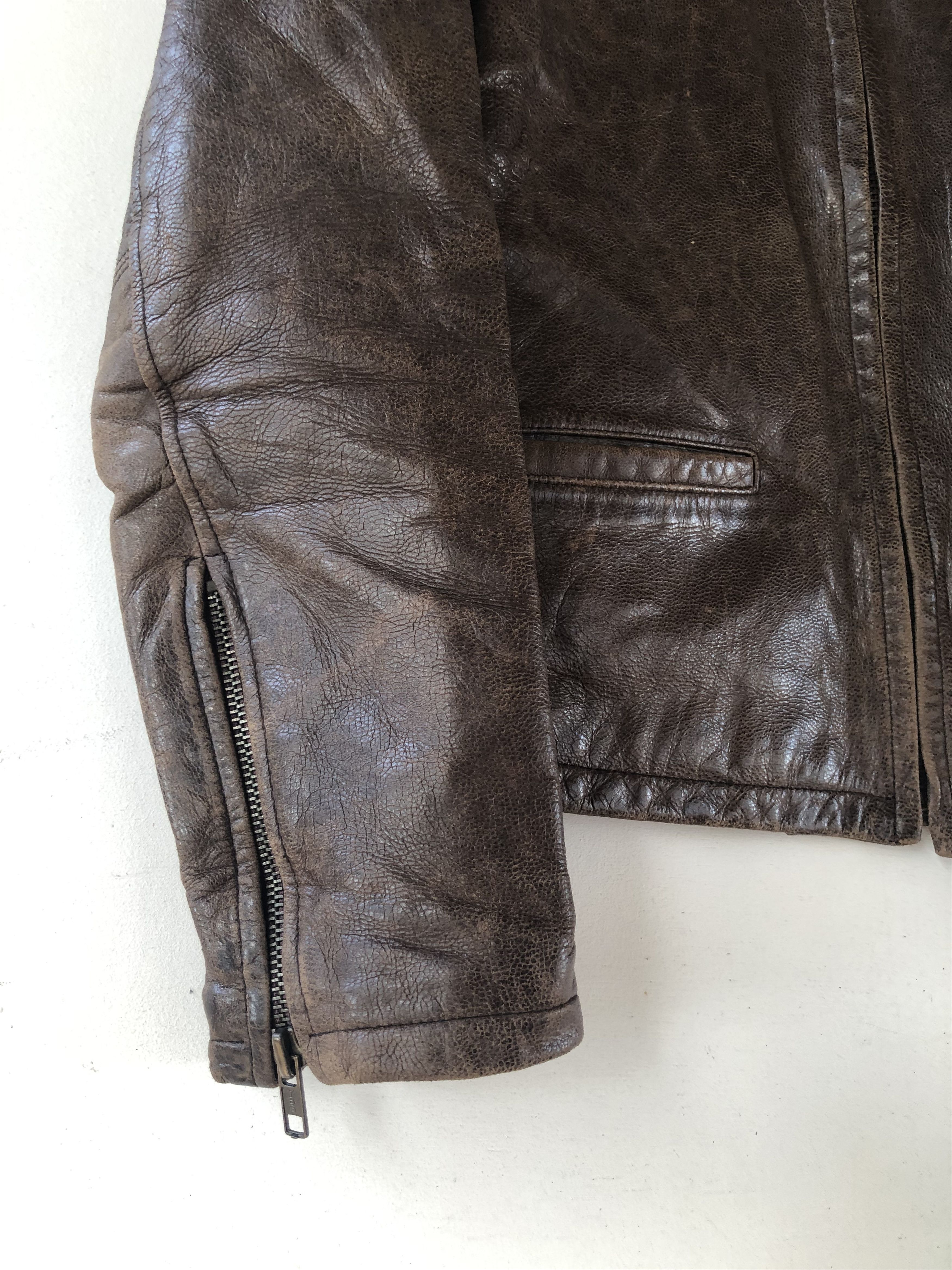 45rpm RARE🔥VINTAGE 80’S GOAT SKIN 45RPM JACKET Size XXS / US 00 / IT 34 - 10 Thumbnail