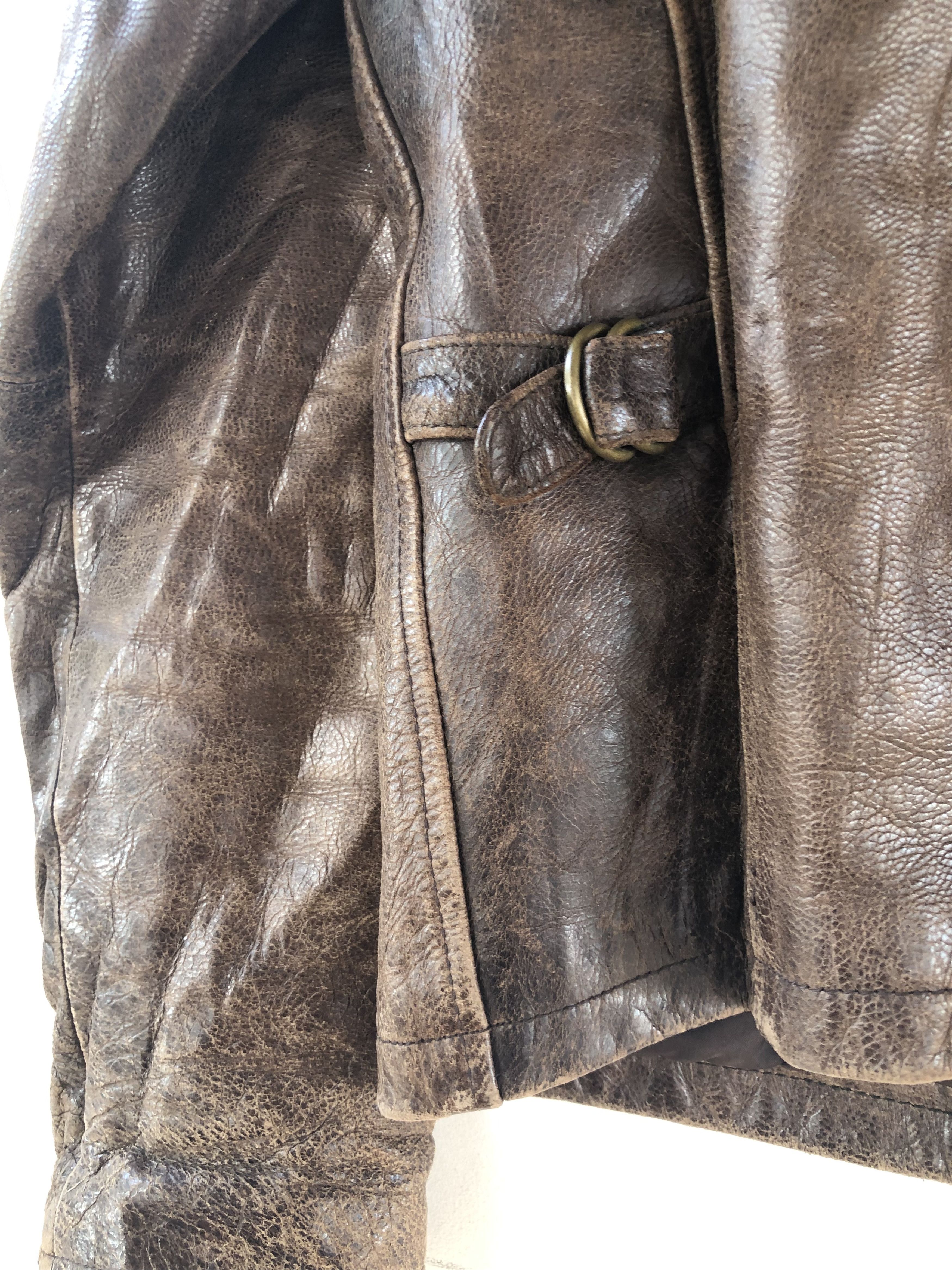 45rpm RARE🔥VINTAGE 80’S GOAT SKIN 45RPM JACKET Size XXS / US 00 / IT 34 - 13 Thumbnail