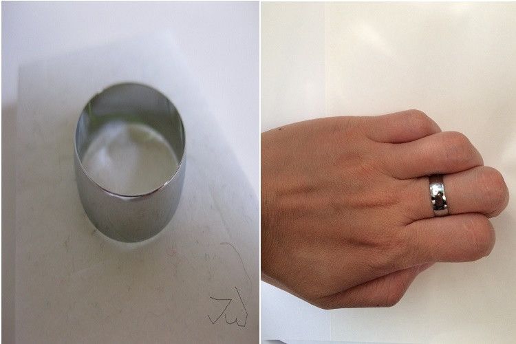 Jewelry Stainless Steel Ring - size 6.25 Size ONE SIZE - 1 Preview